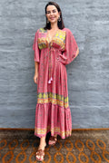 Aurora Dress In Melon Magic