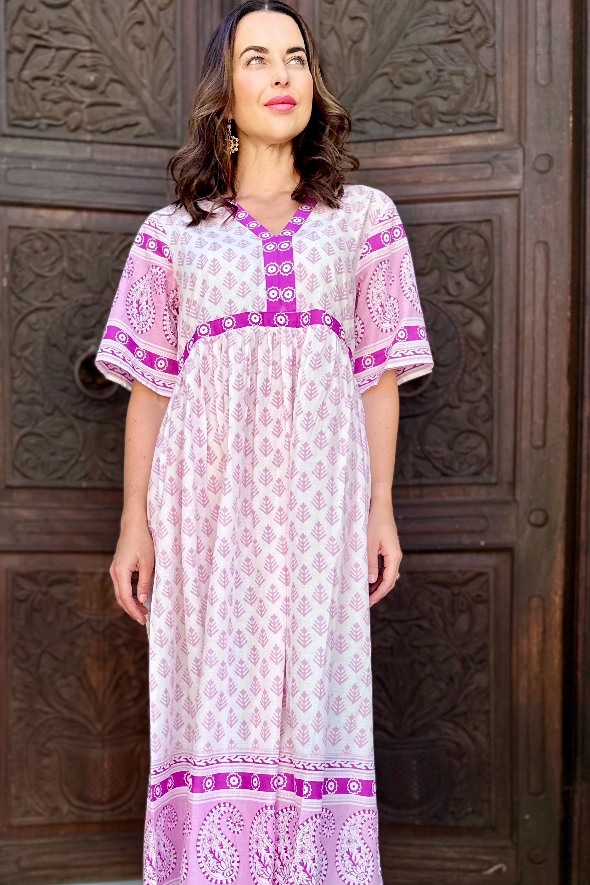 Tulsi Dress In Pink Lavender