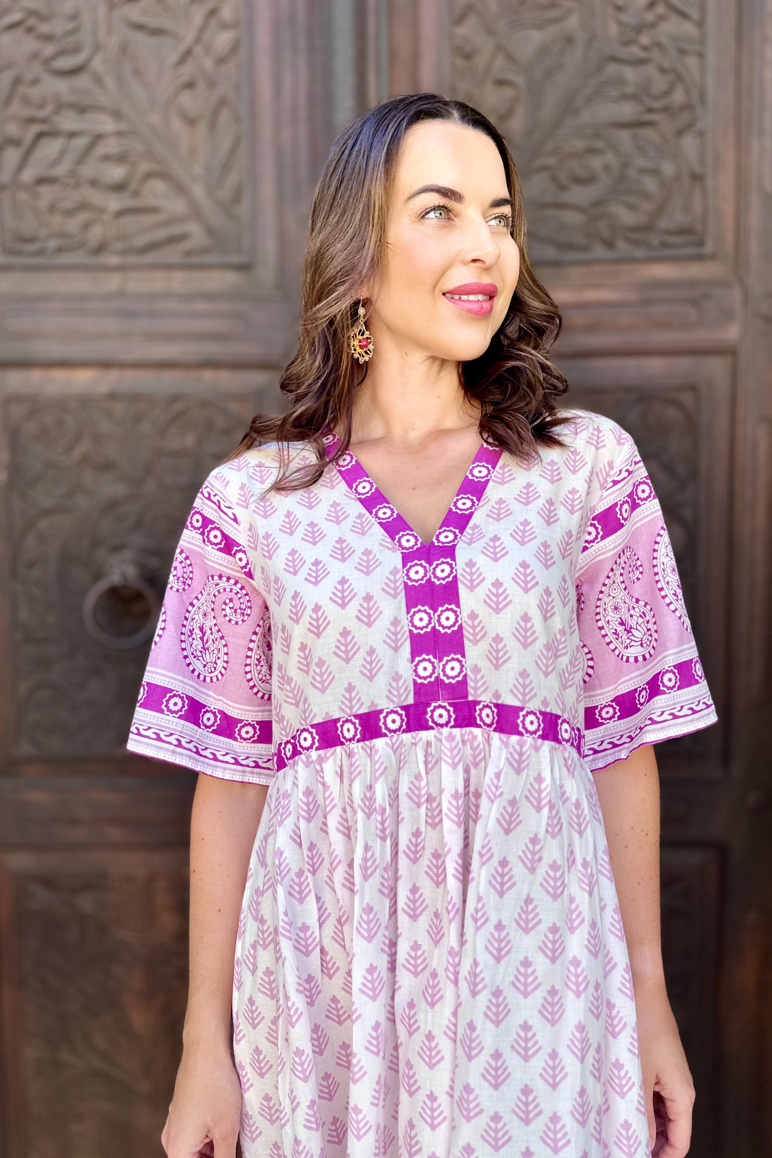 Tulsi Dress In Pink Lavender