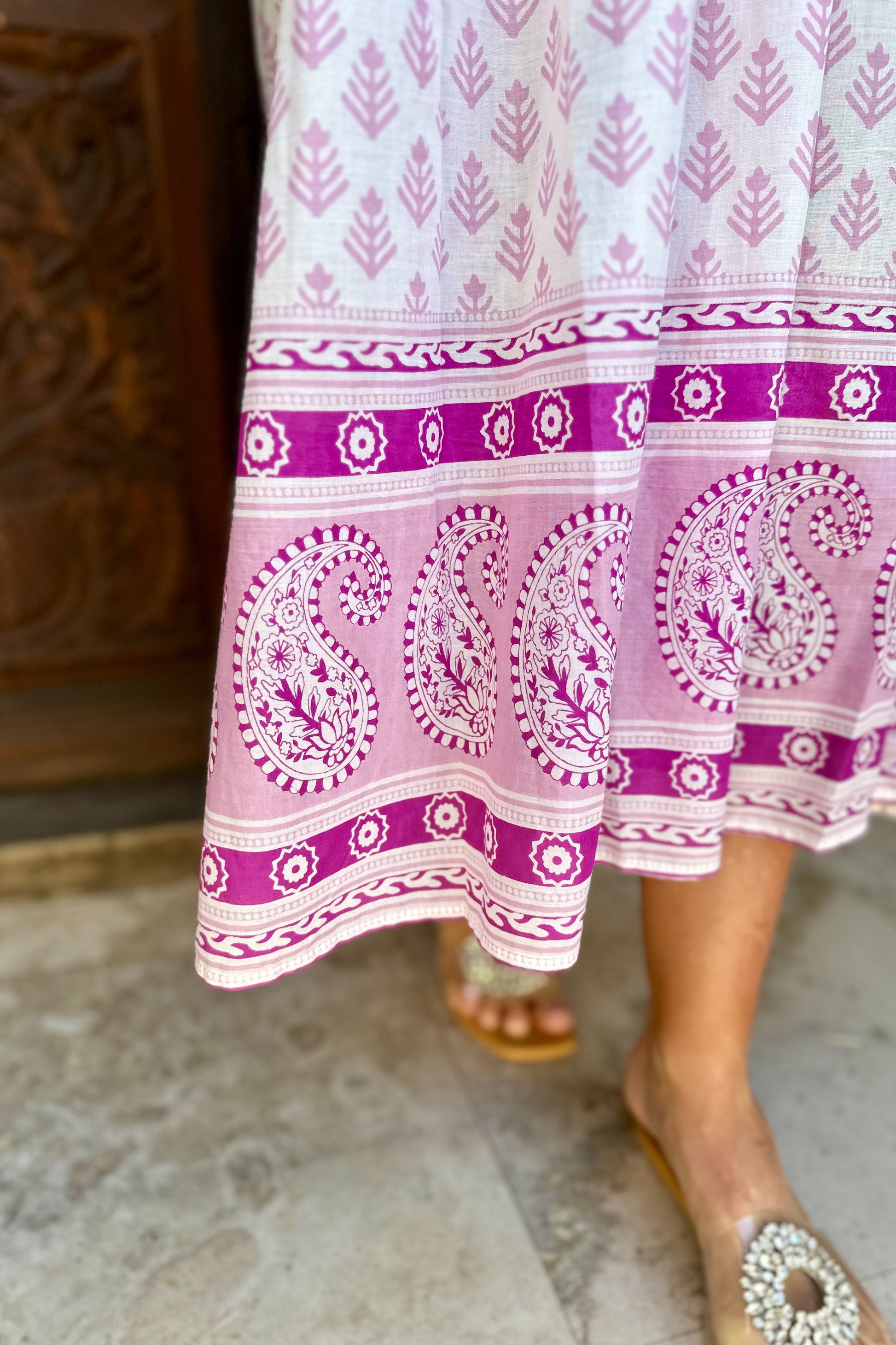 Tulsi Dress In Pink Lavender