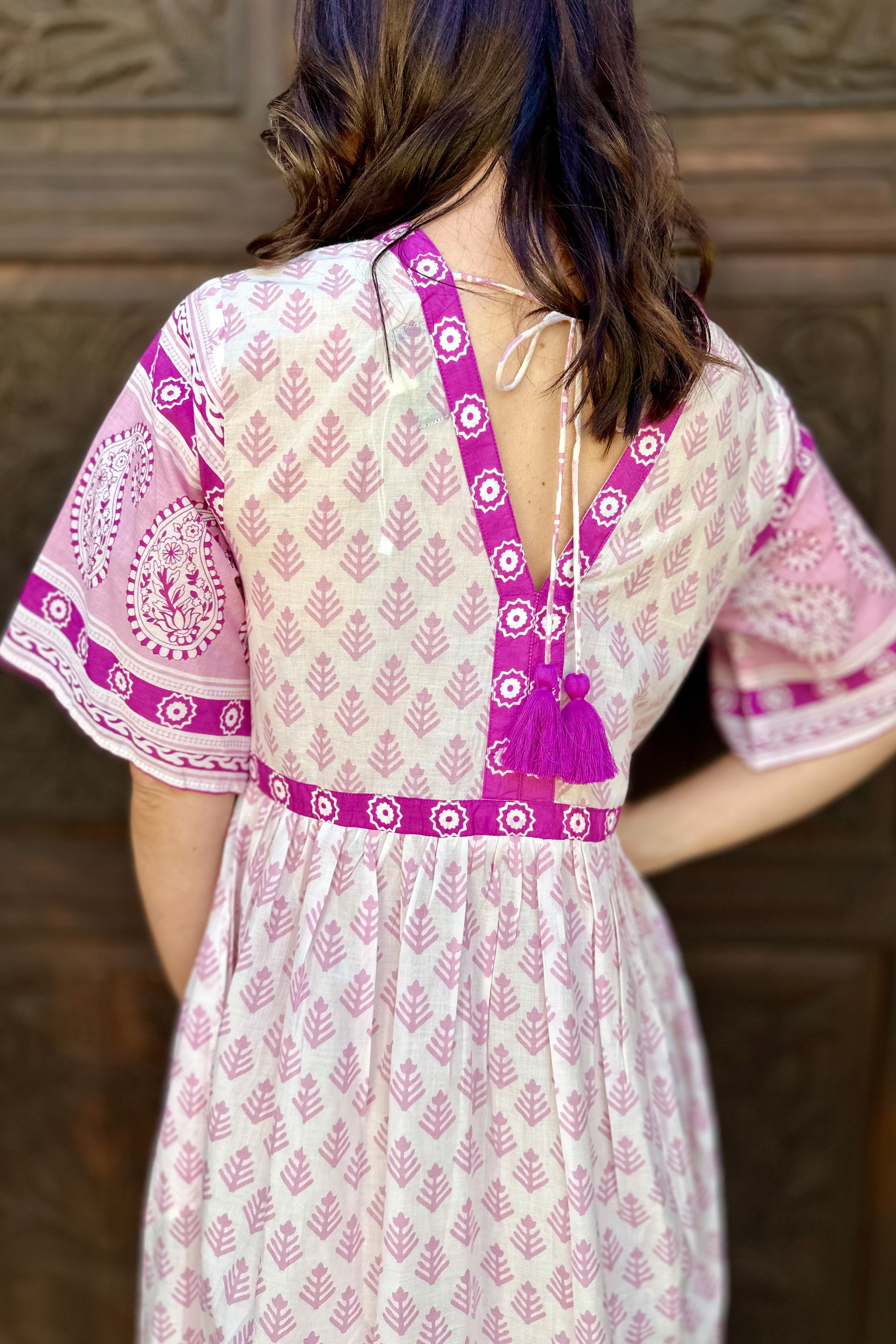 Tulsi Dress In Pink Lavender