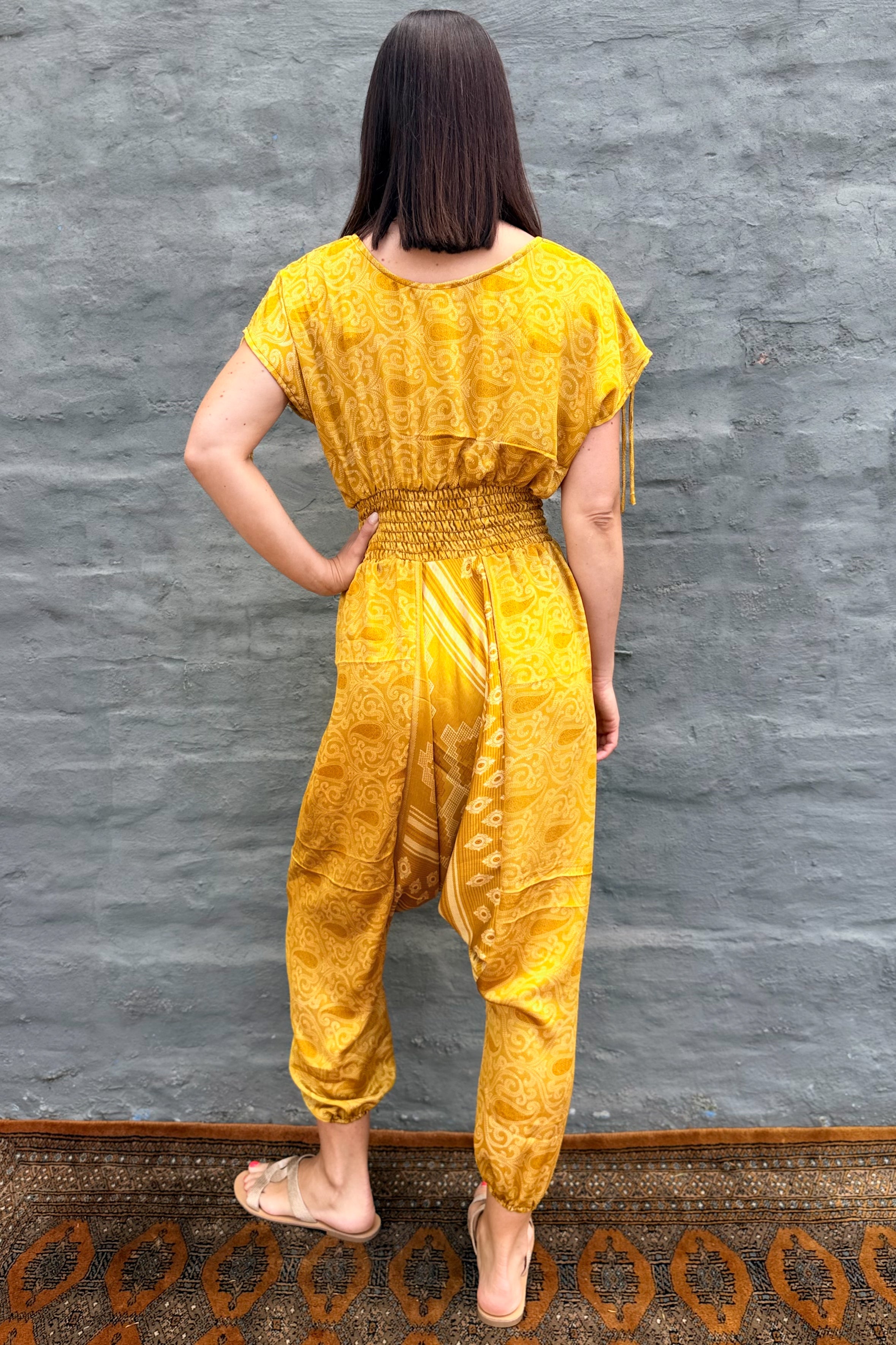 Jemma Jumpsuit In Golden Glow