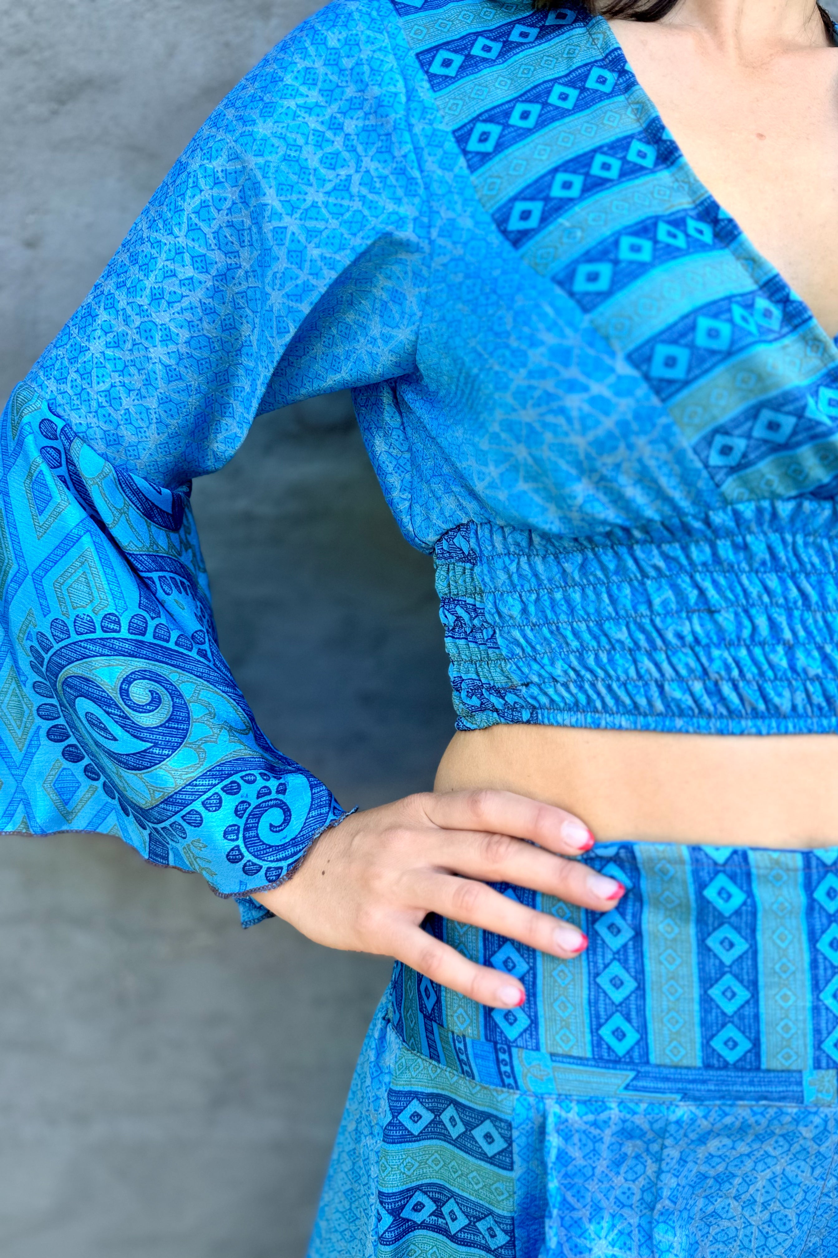 Mila Set In Blissful Blue