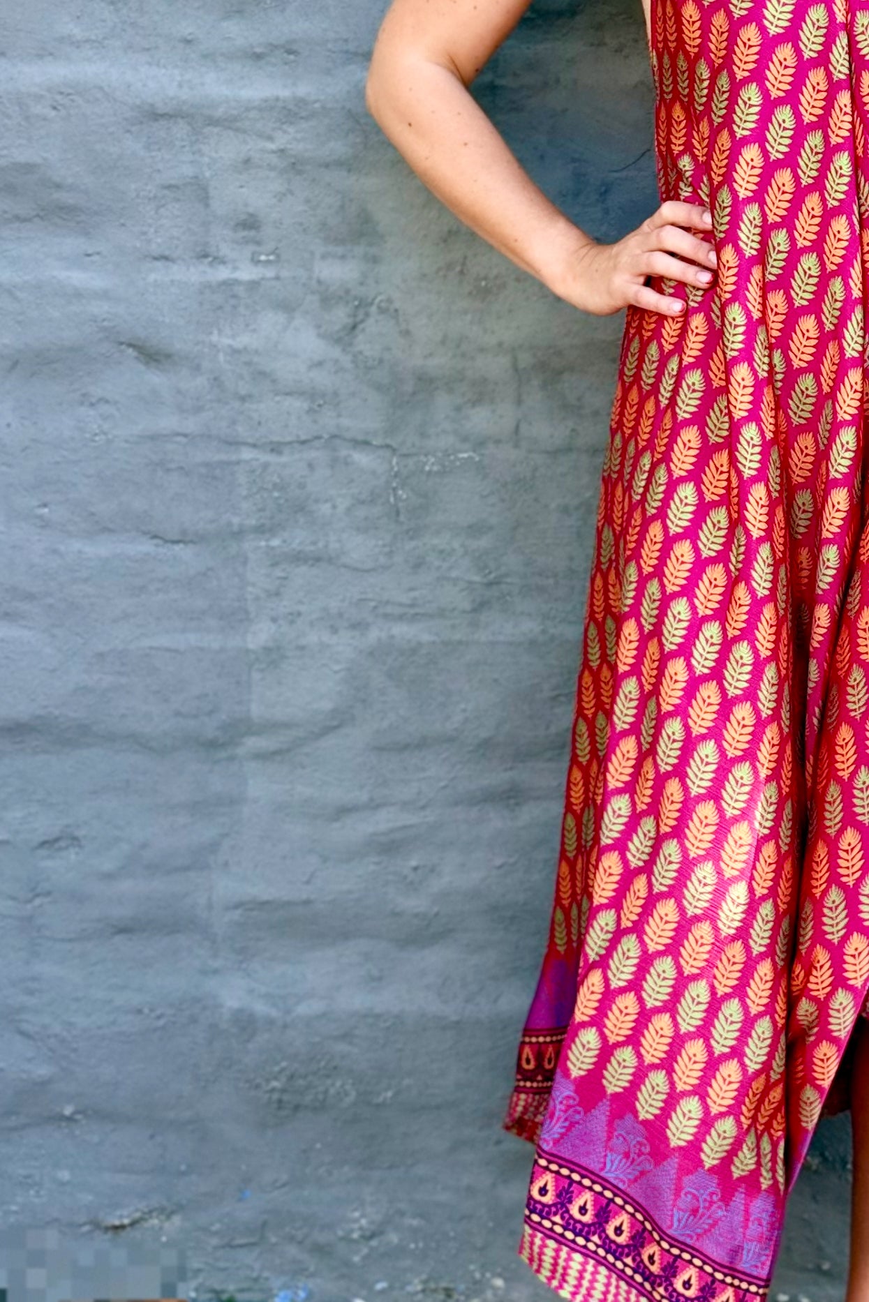 Jiya Jumpsuit In Pink Protea