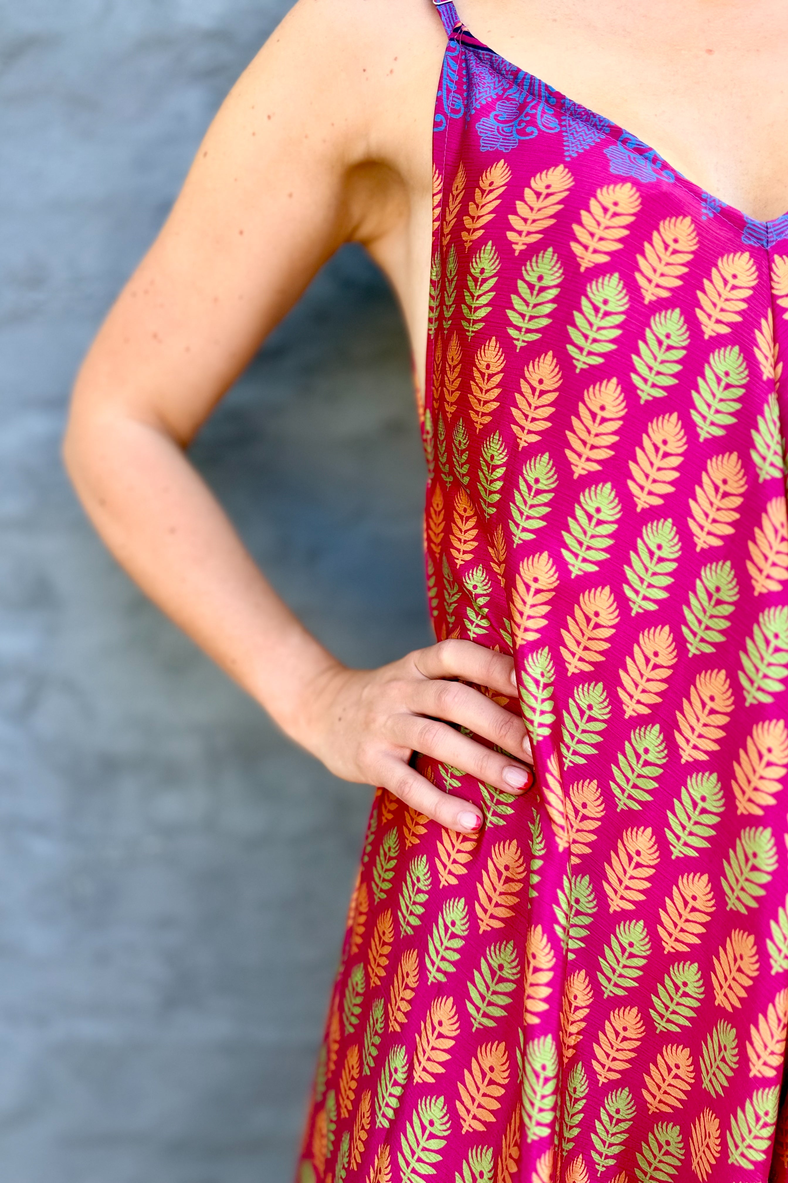 Jiya Jumpsuit In Pink Protea