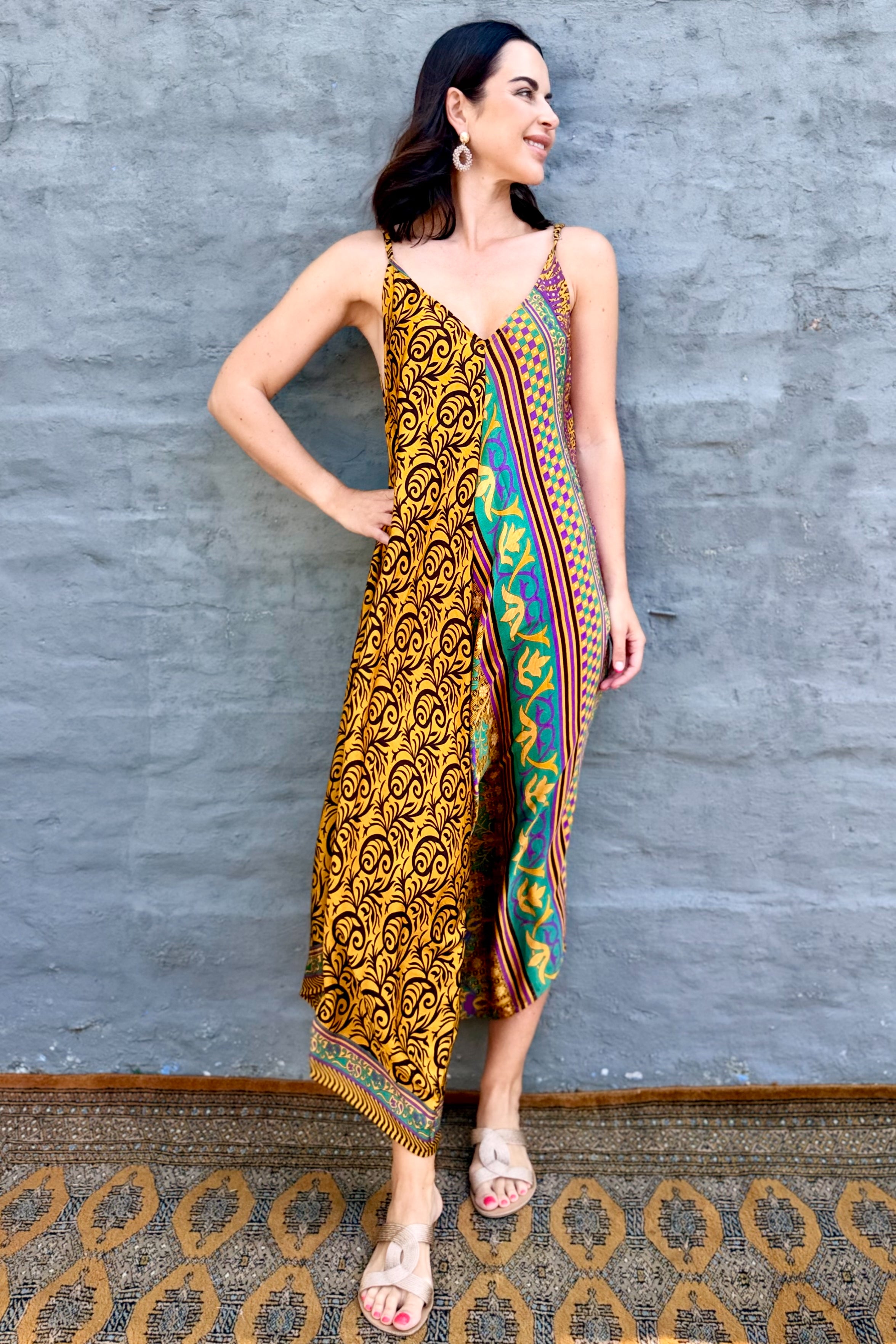 Jiya Jumpsuit In Chocolate Sunshine