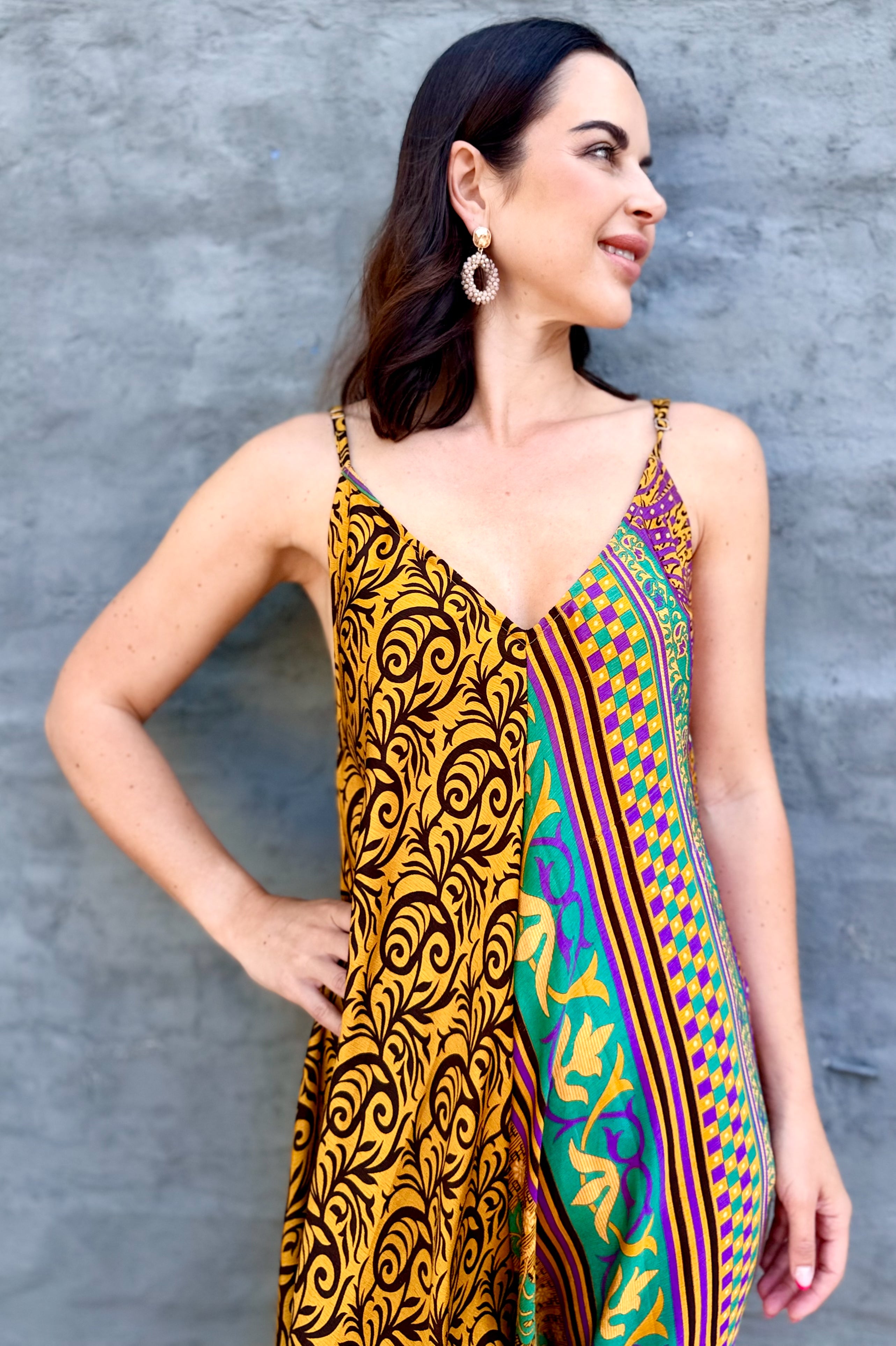 Jiya Jumpsuit In Chocolate Sunshine