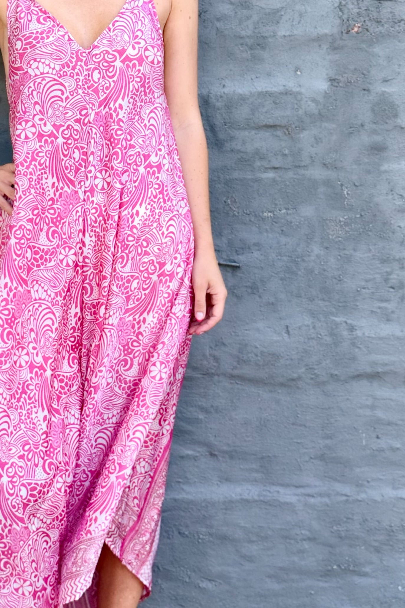 Jiya Jumpsuit In Retro Rose