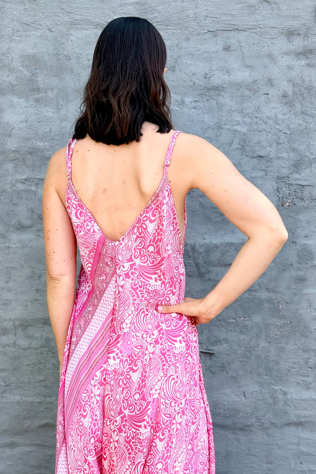 Jiya Jumpsuit In Retro Rose