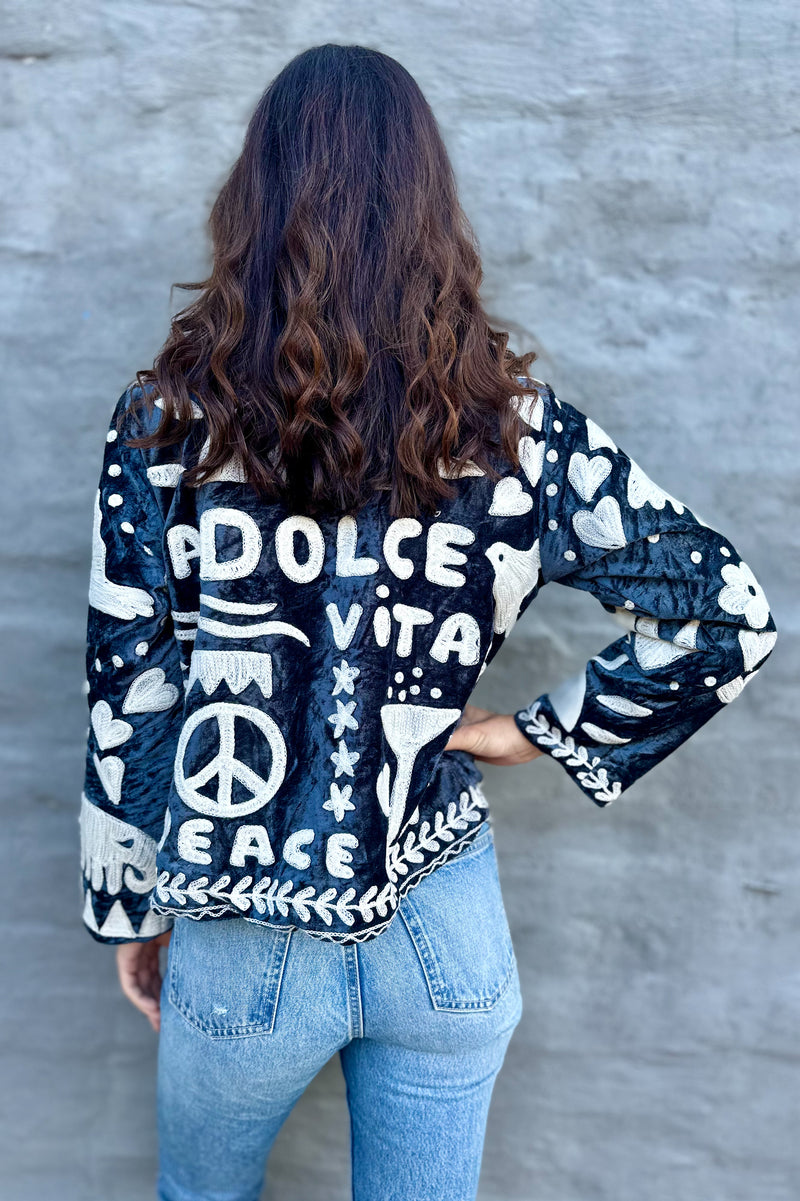 Dolce Vita Jacket In Glacier