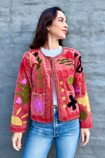 Dolce Vita Jacket In Tangerine