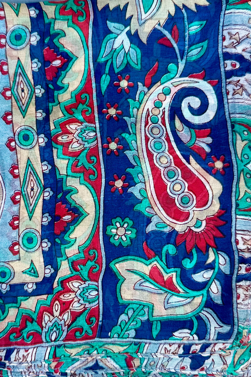 Silk Scarf In Perfect Paisley