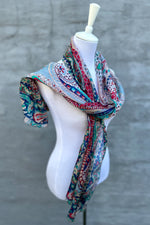 Silk Scarf In Perfect Paisley