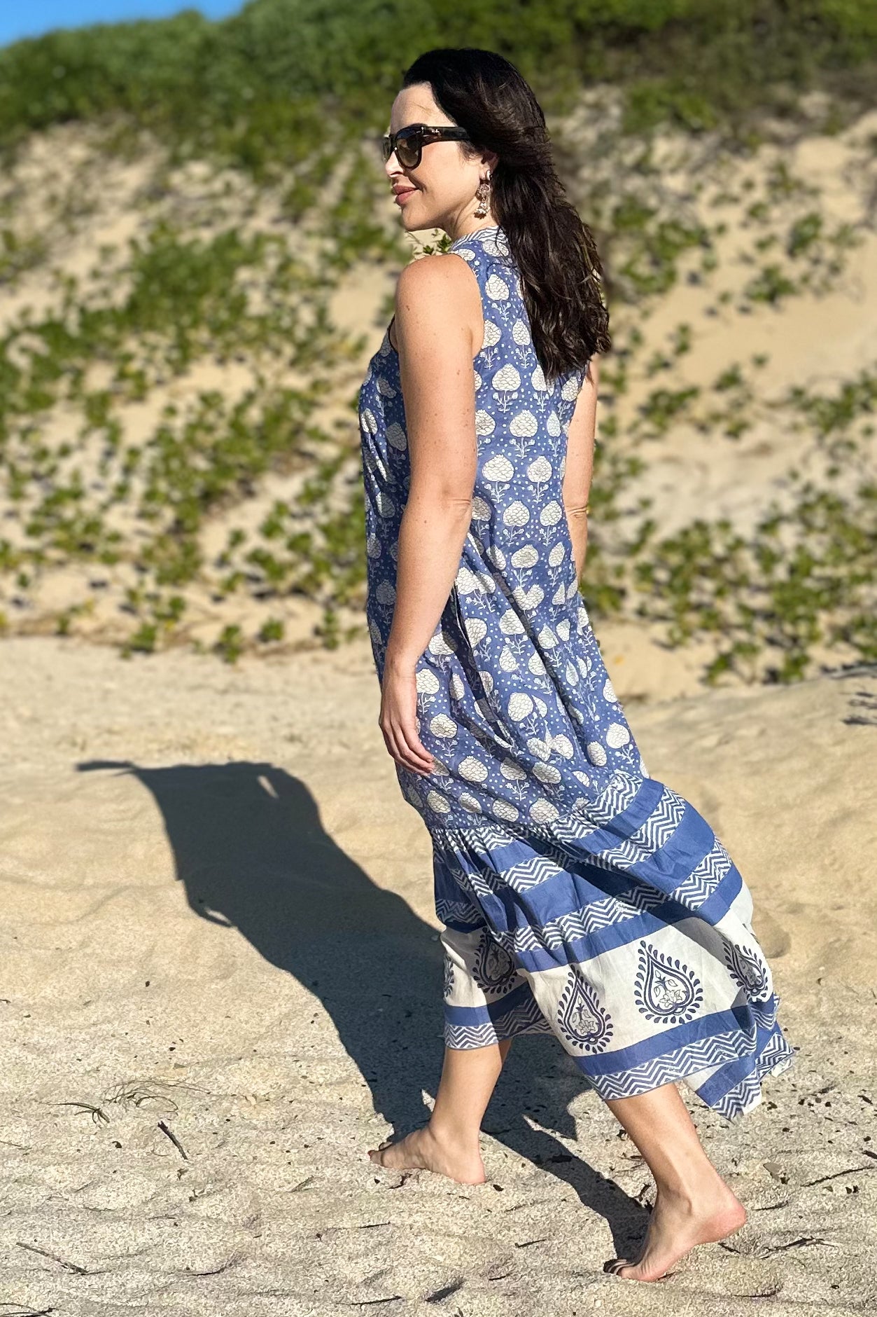 Hemakshi Dress In Ocean