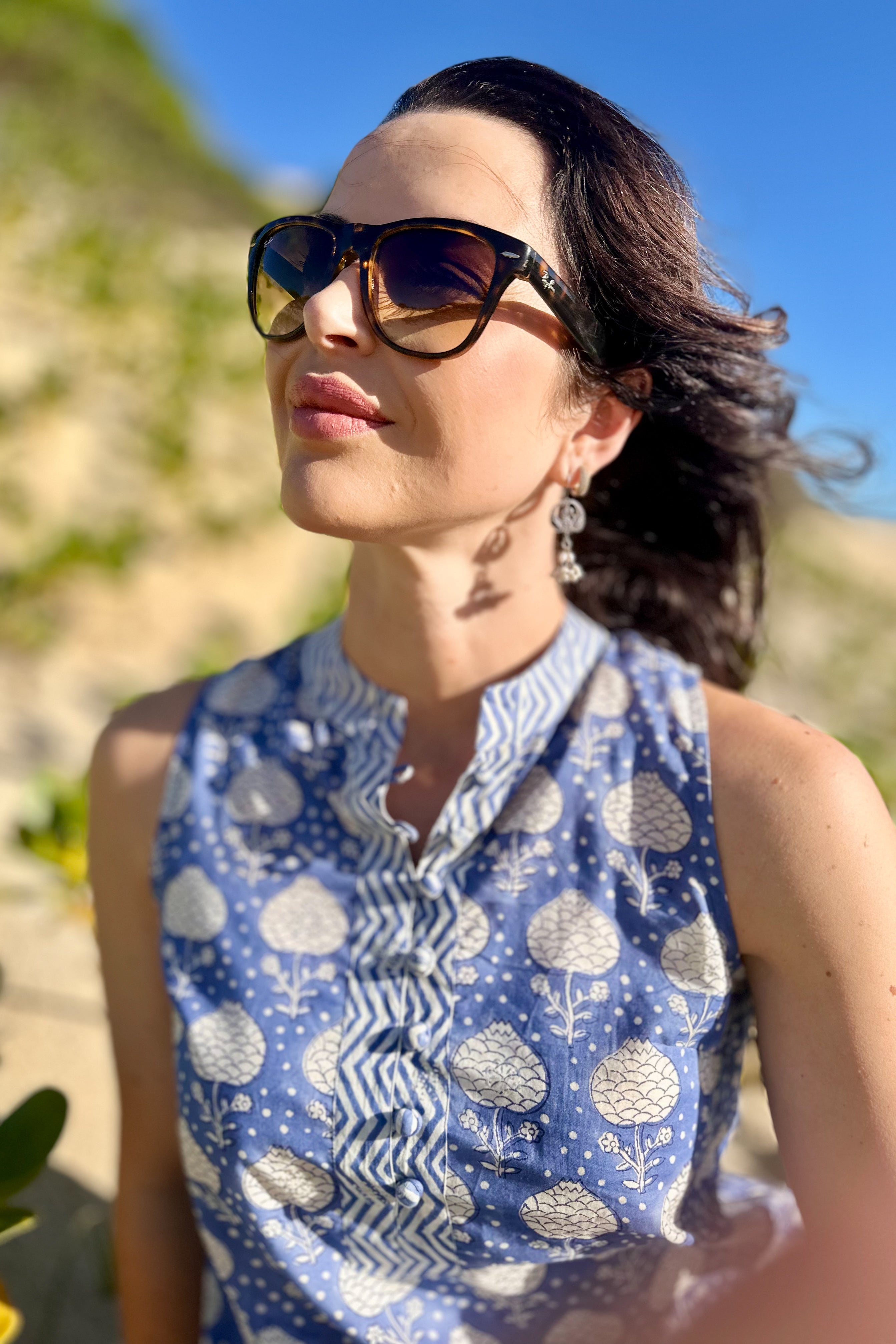 Hemakshi Dress In Ocean