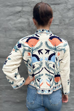 Suzani Jacket In Milk