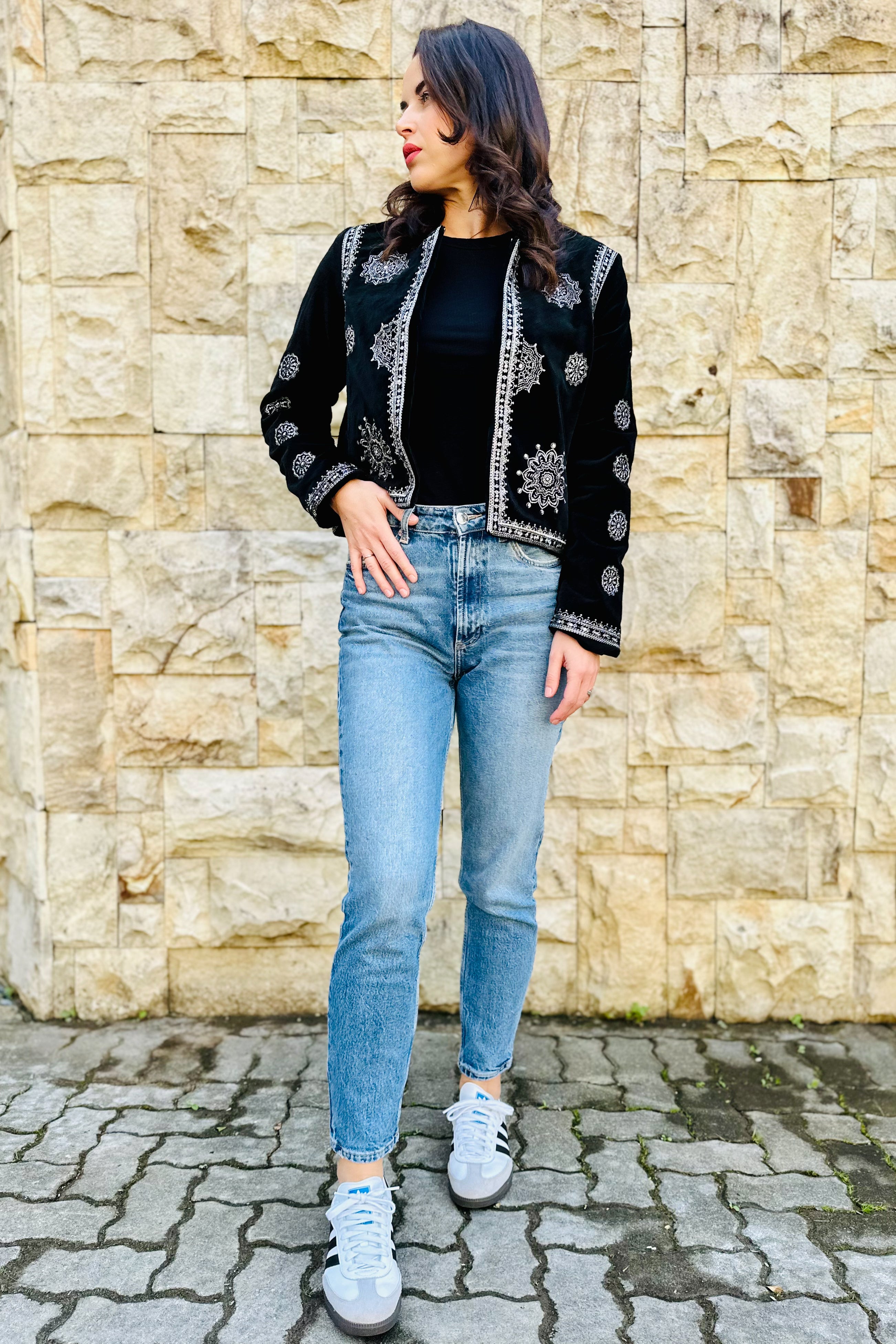 Sitara Velvet Jacket