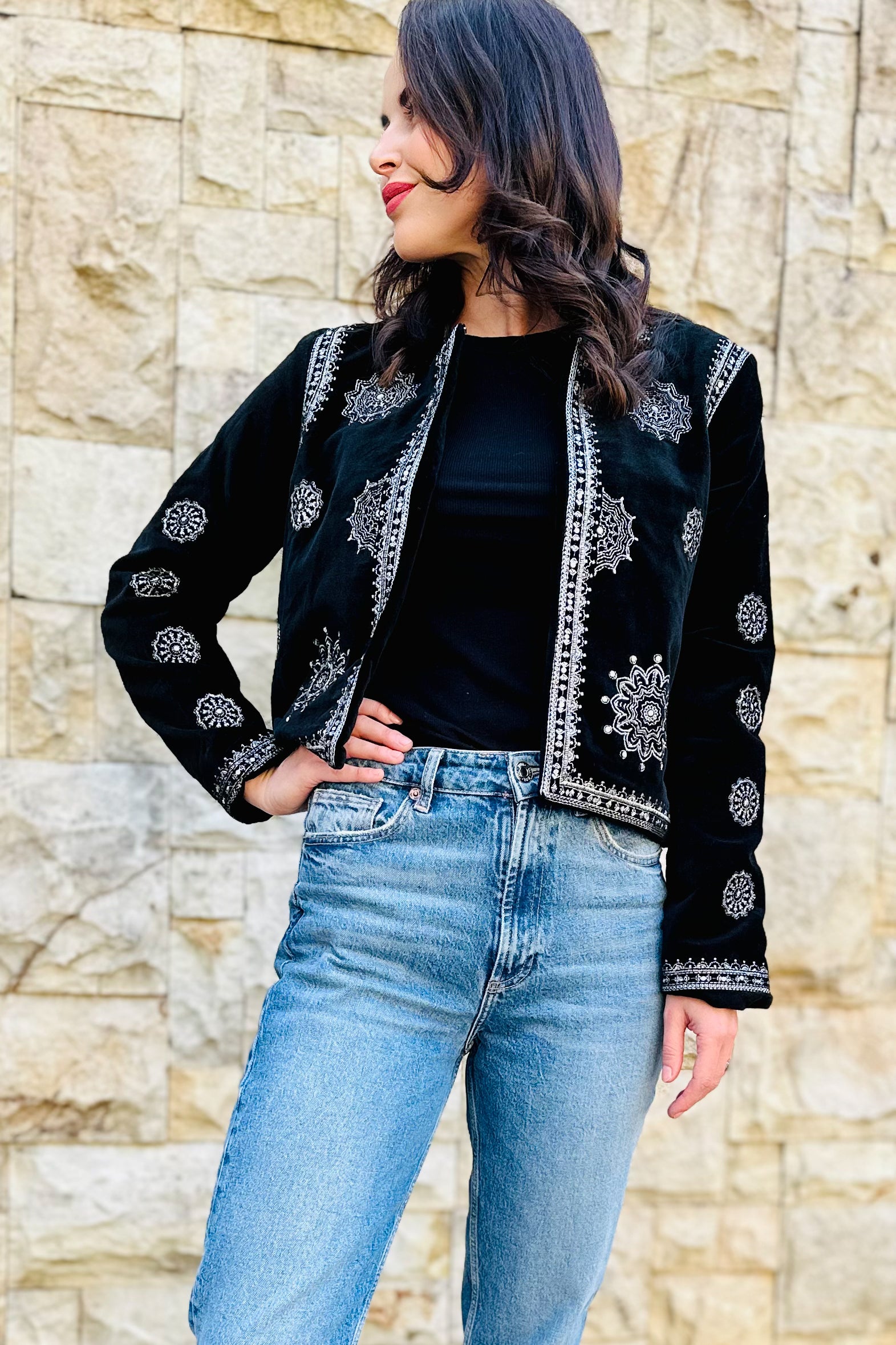 Sitara Velvet Jacket