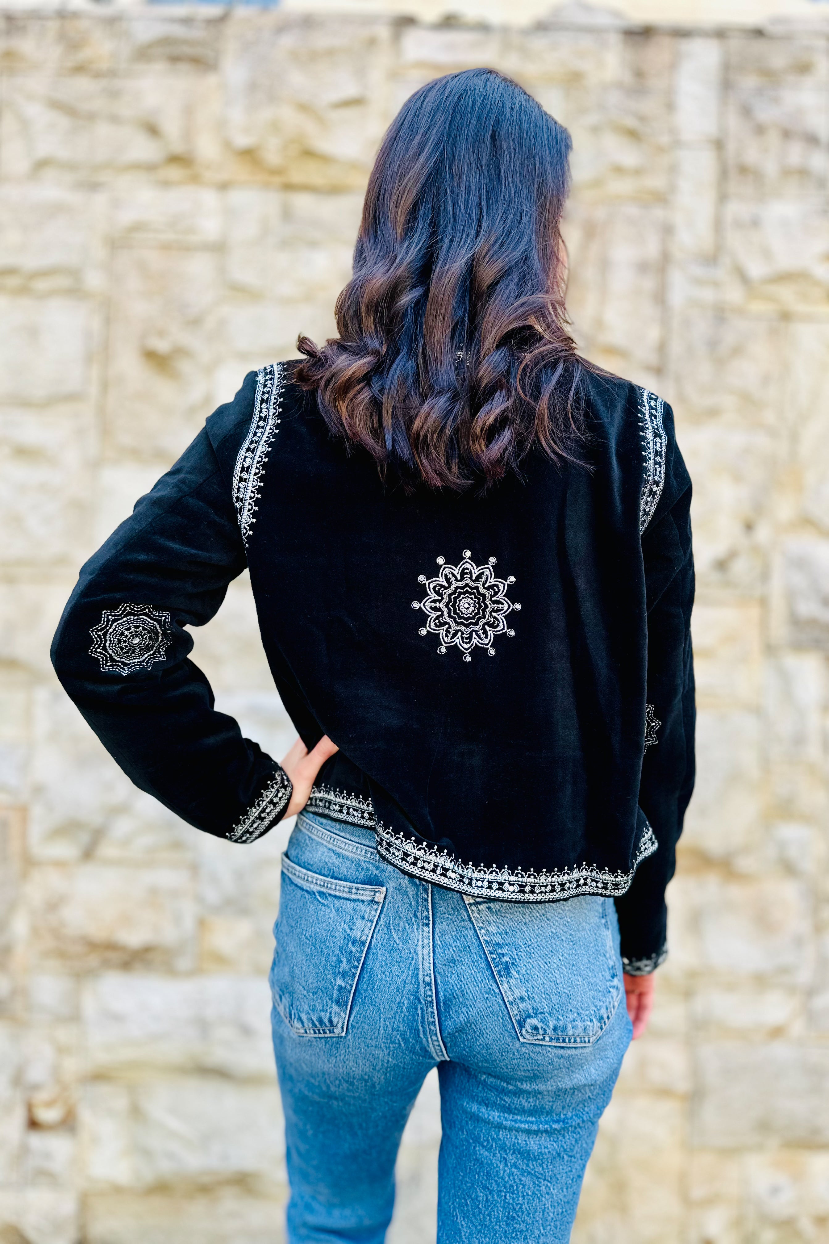 Sitara Velvet Jacket