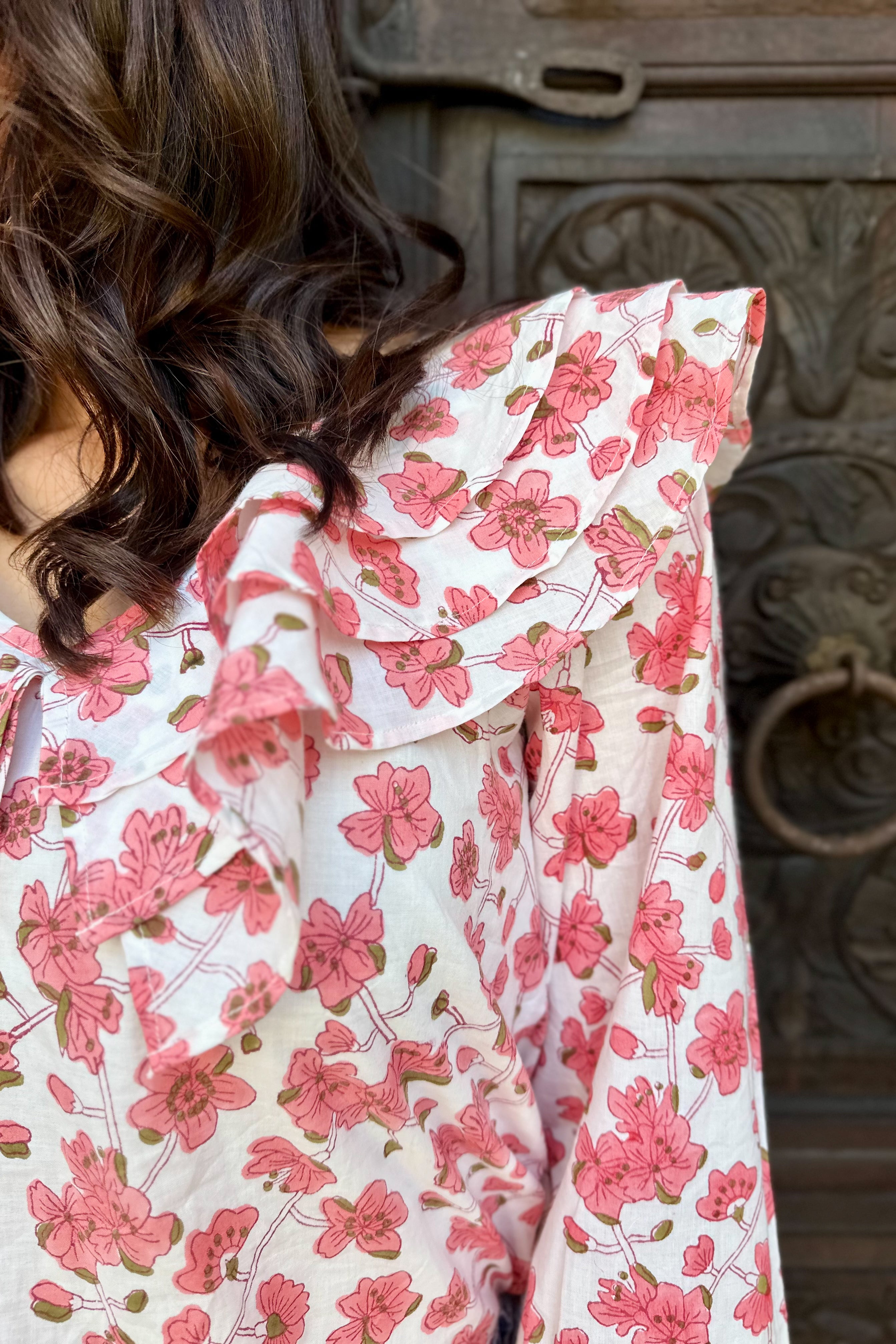 Azalea Blouse In Pink Blossom