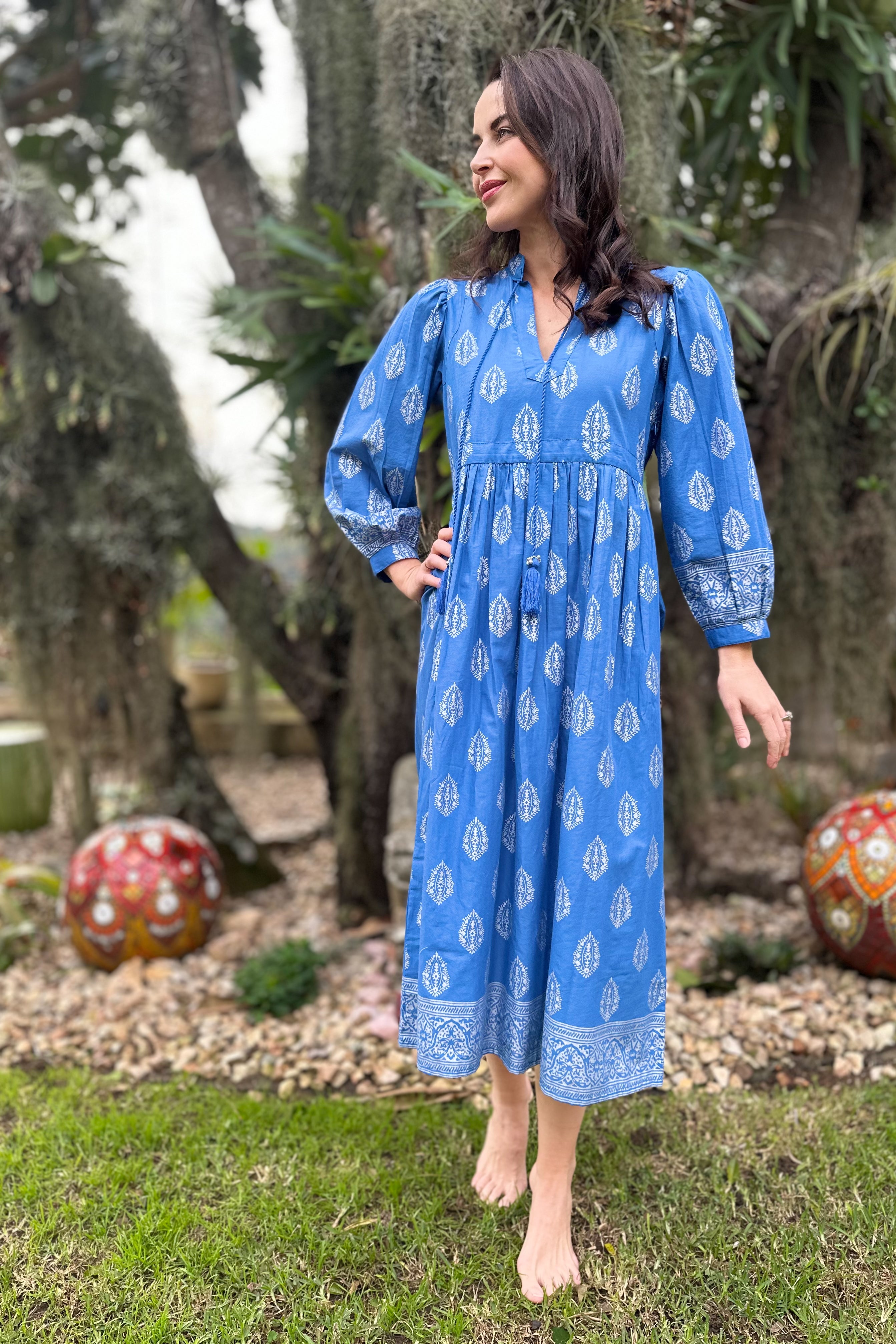 Ila Dress In Cornflower