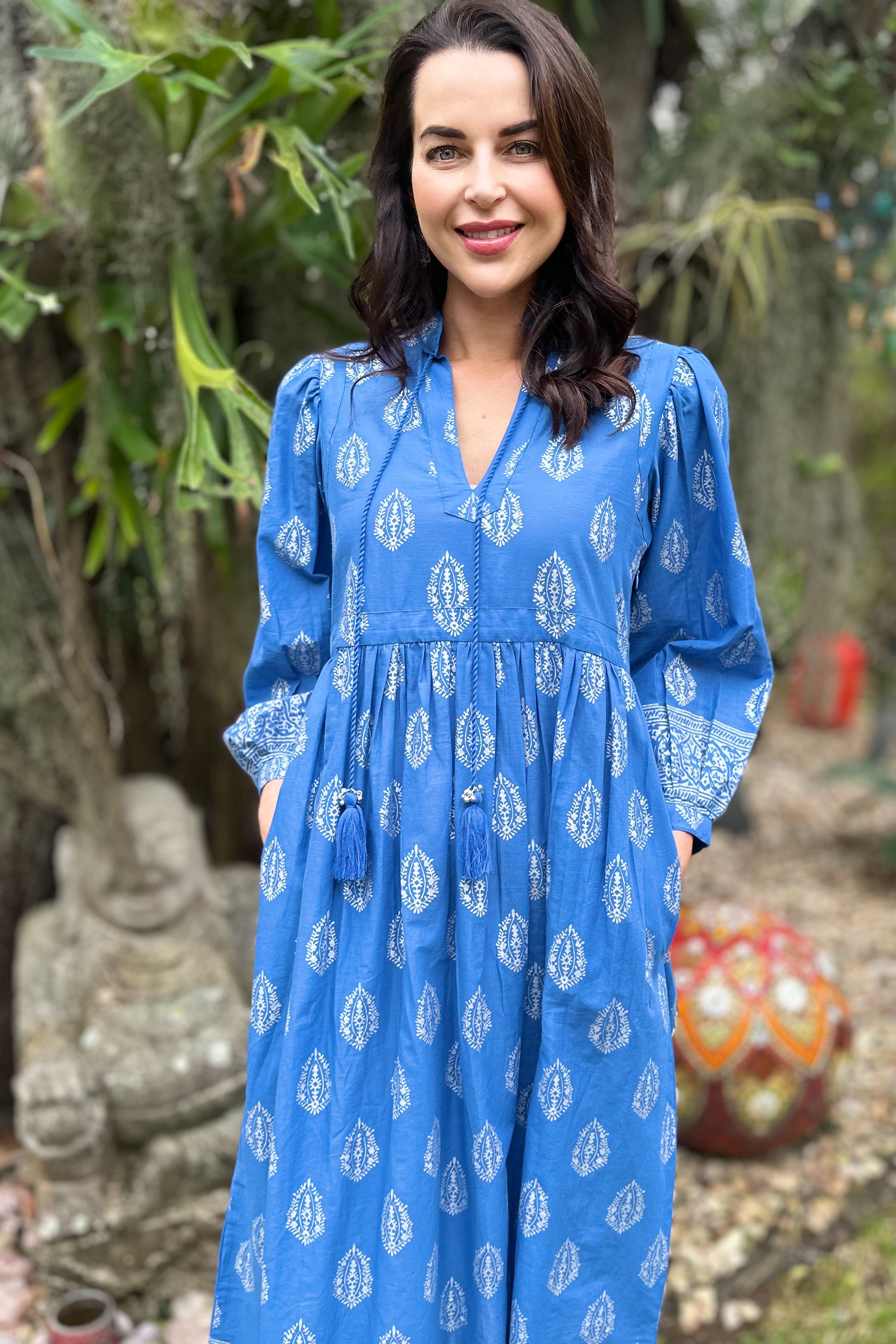 Ila Dress In Cornflower