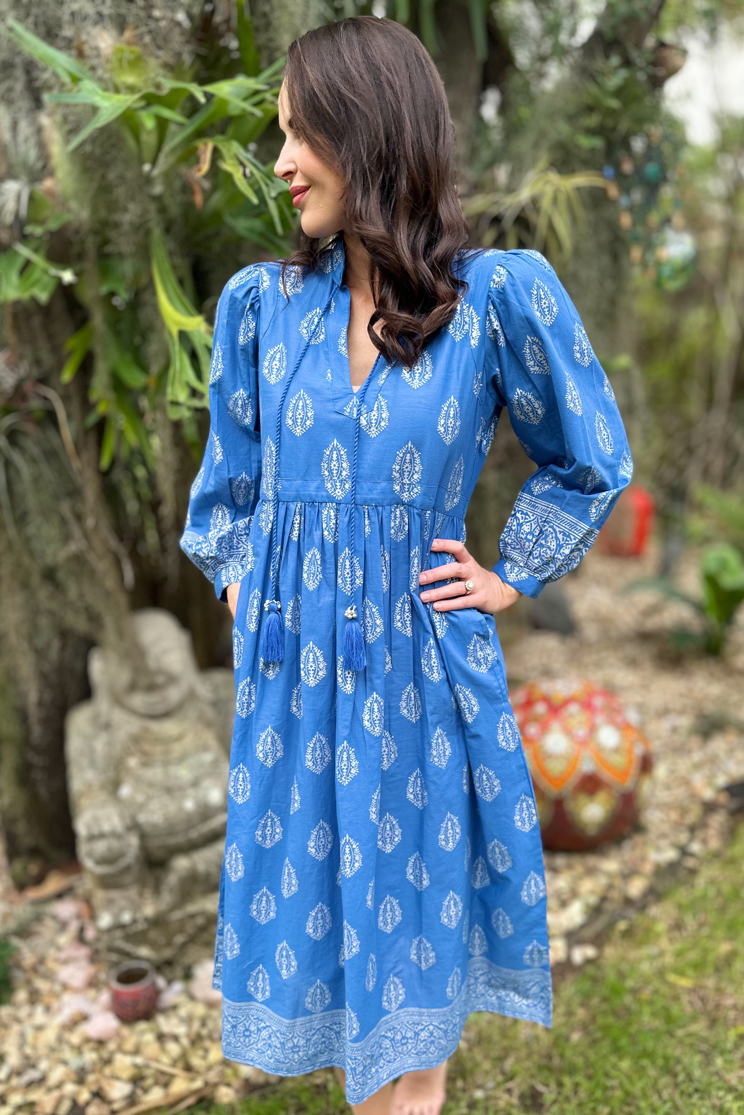 Ila Dress In Cornflower