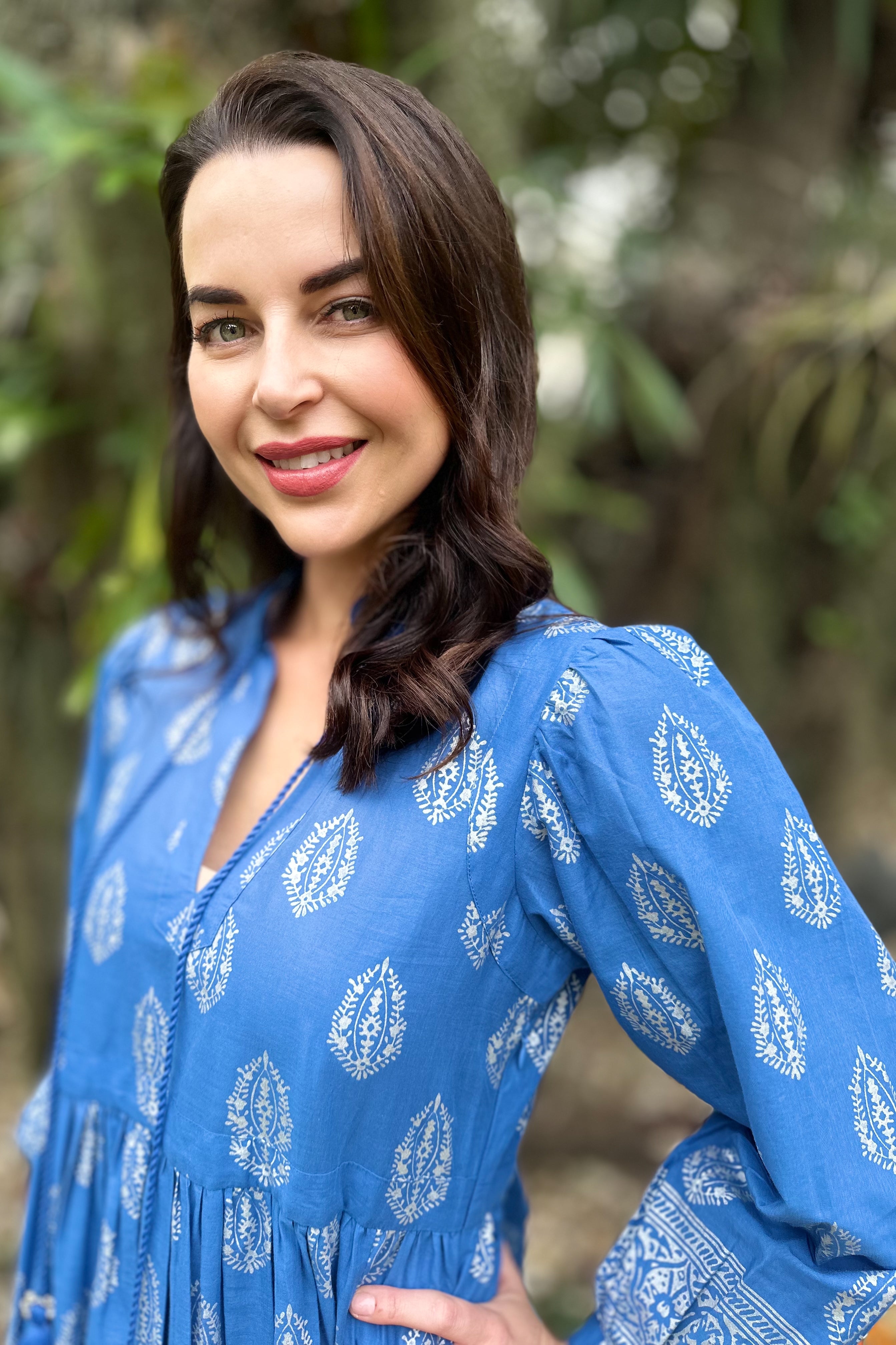 Ila Dress In Cornflower