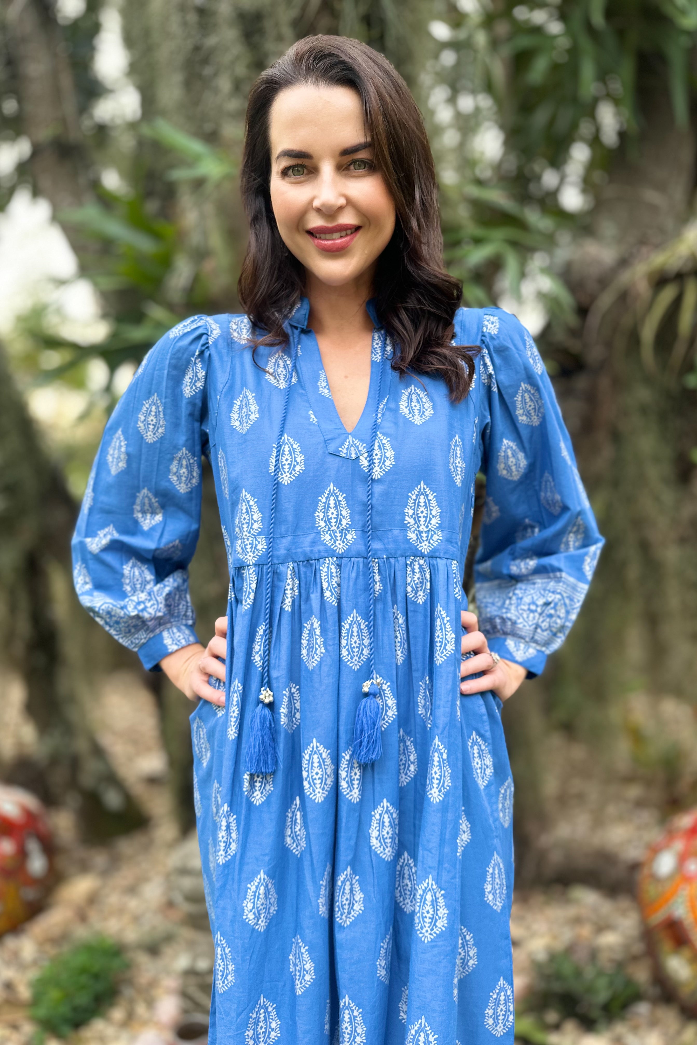 Ila Dress In Cornflower