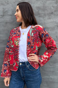 Stella Jacket In Ruby