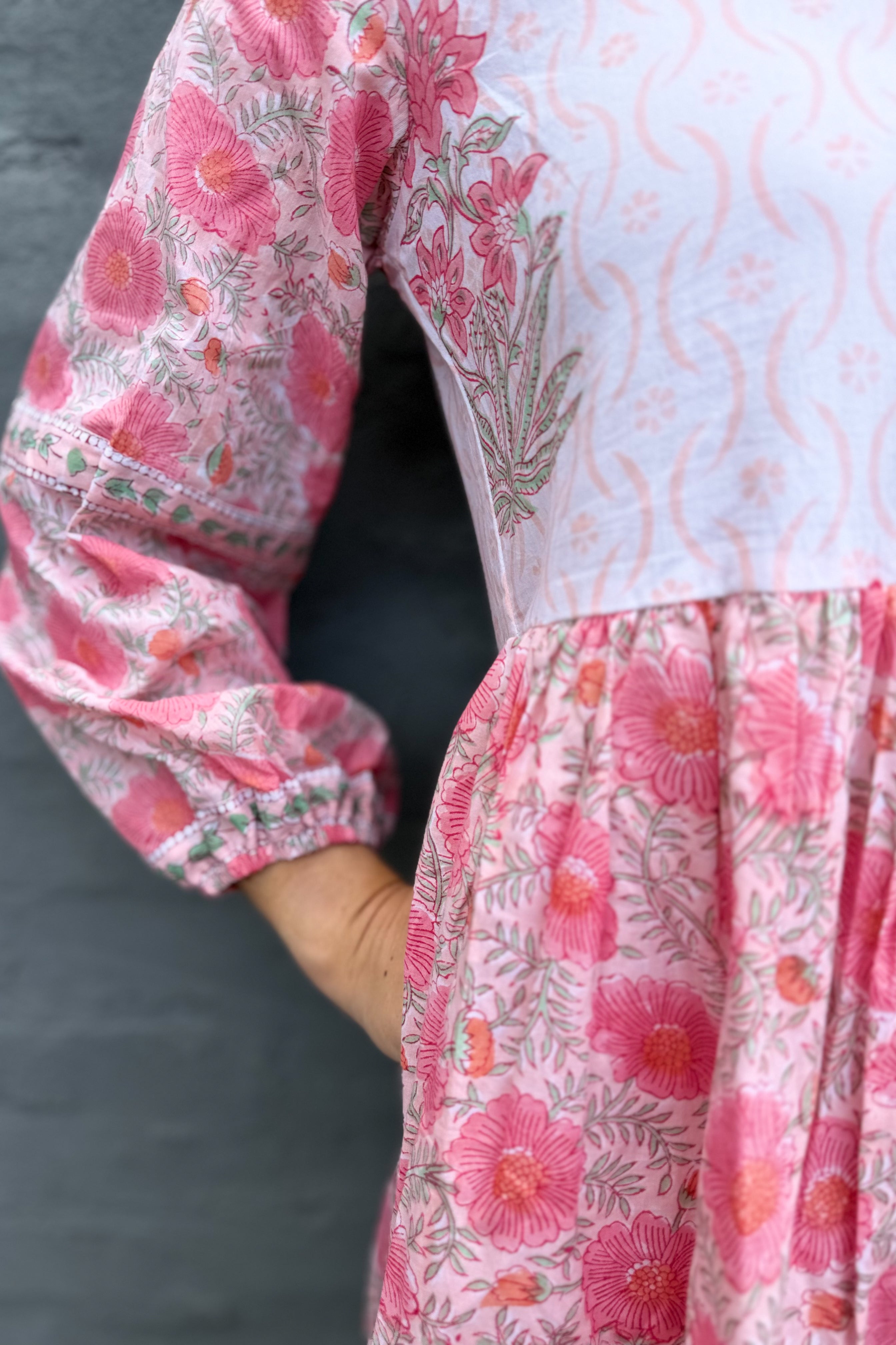 Betty Dress In Pretty Pinks