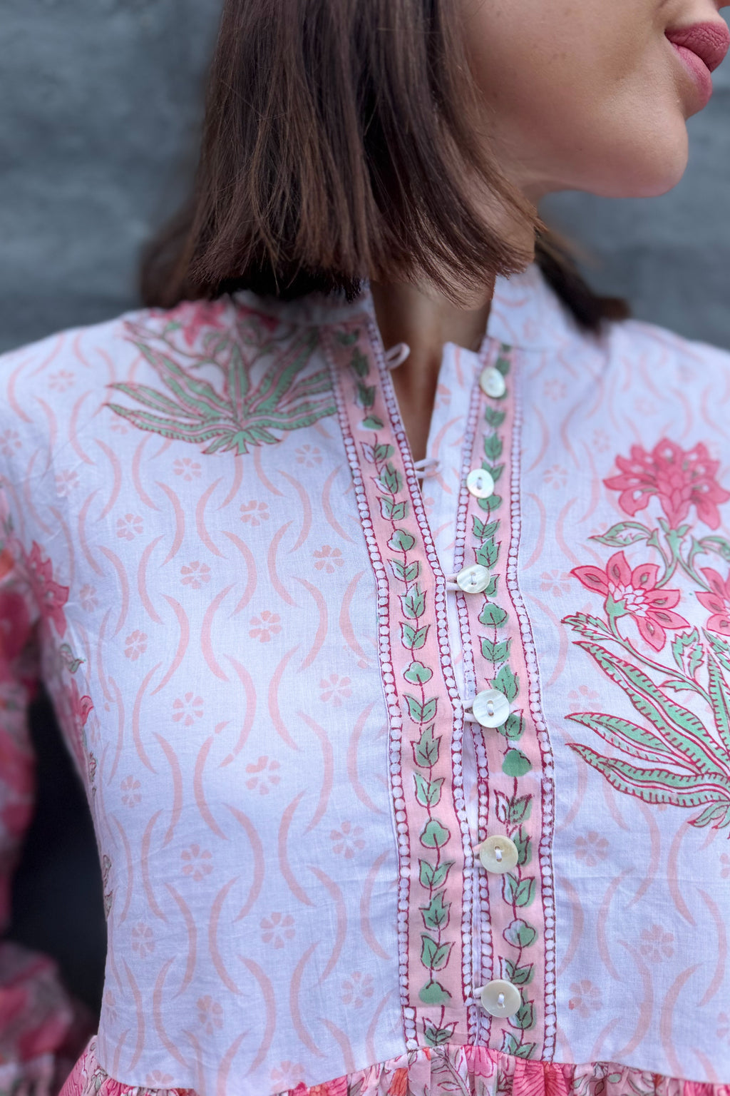 Betty Dress In Pretty Pinks