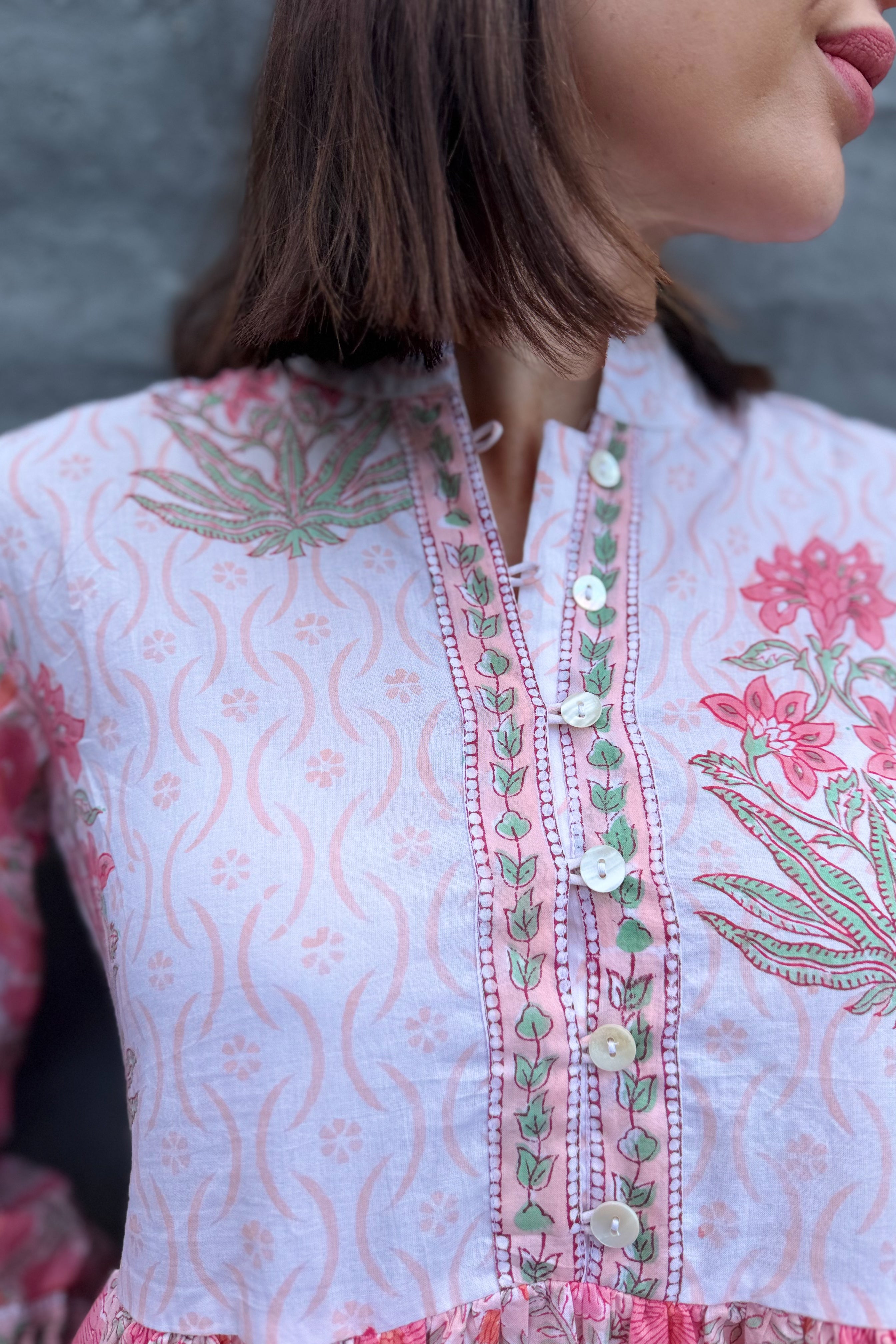 Betty Dress In Pretty Pinks