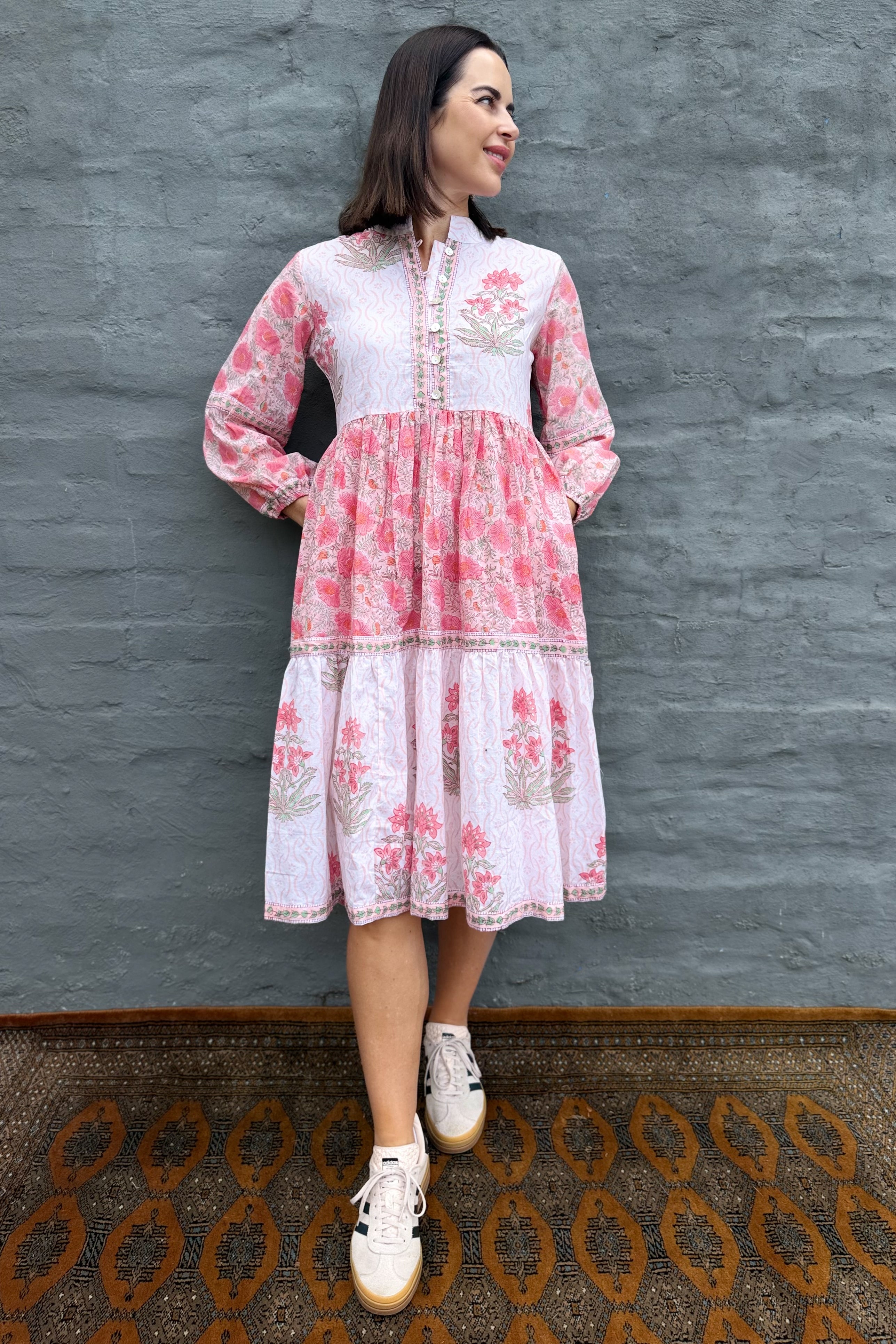 Betty Dress In Pretty Pinks