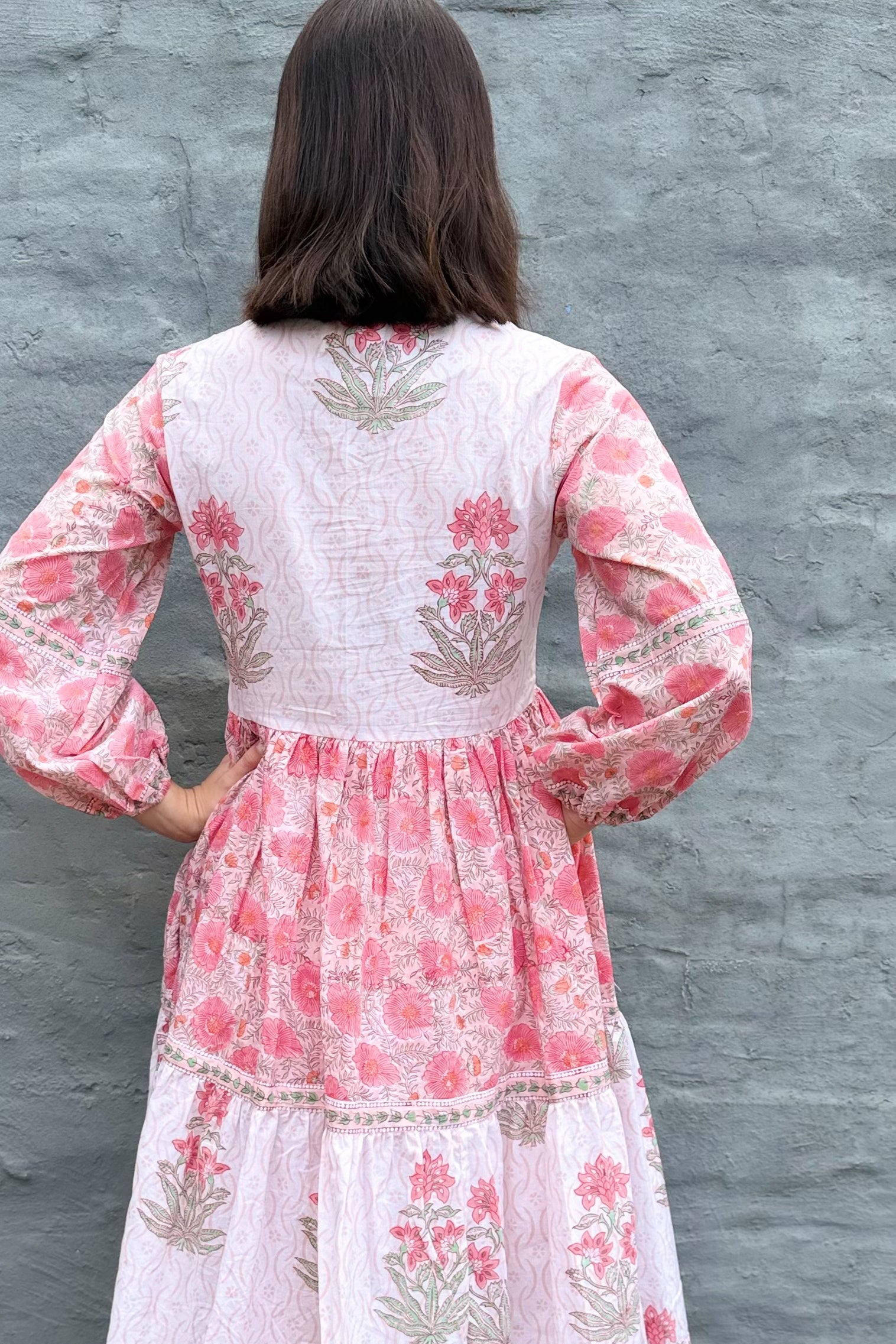 Betty Dress In Pretty Pinks