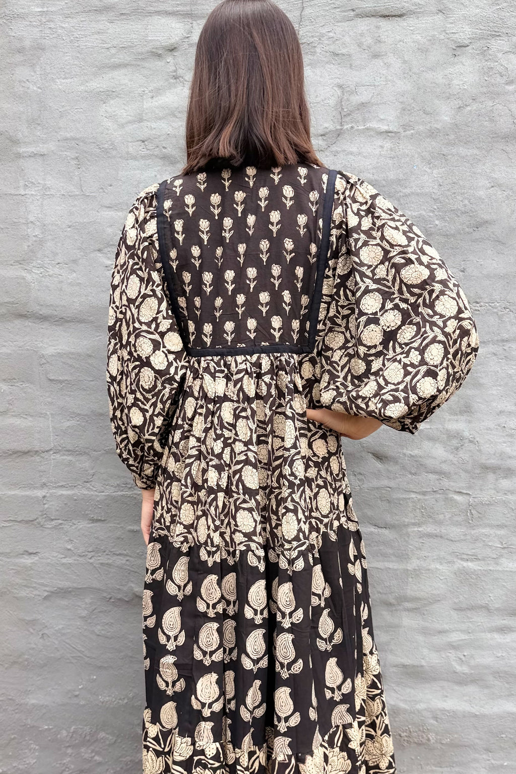Delilah Dress In Onyx