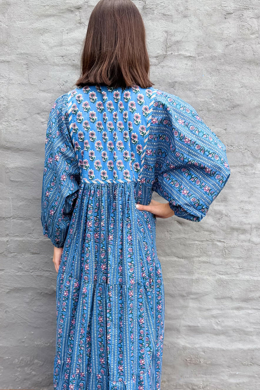 Delilah Dress In Cobalt
