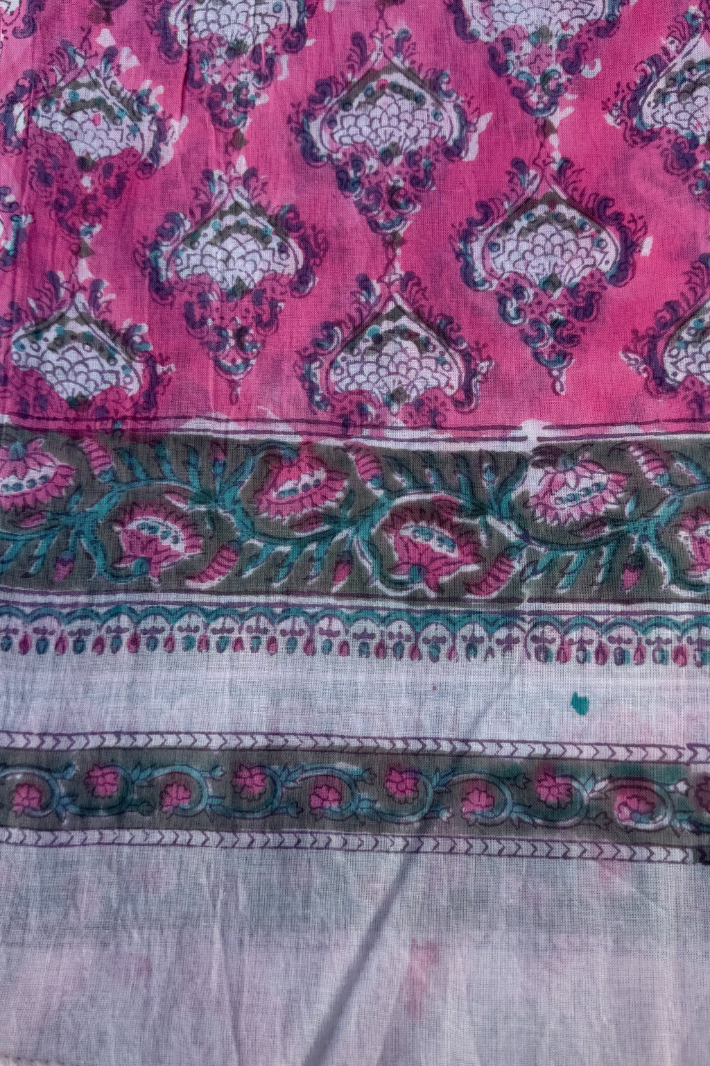 Cotton Dupatta In Pirouette Pink