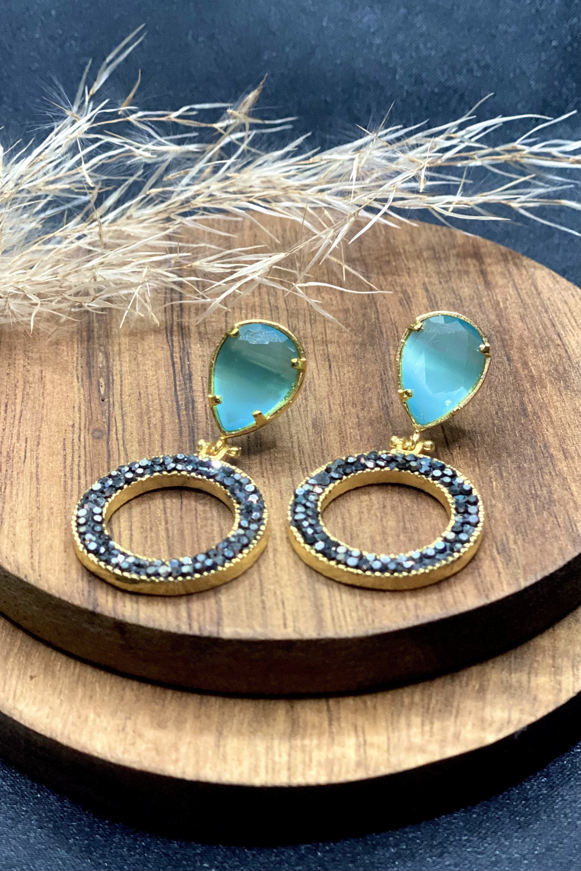 Laila Earrings In Turquoise