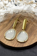 Zara Earrings In White