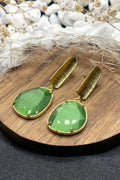Zara Earrings In Green
