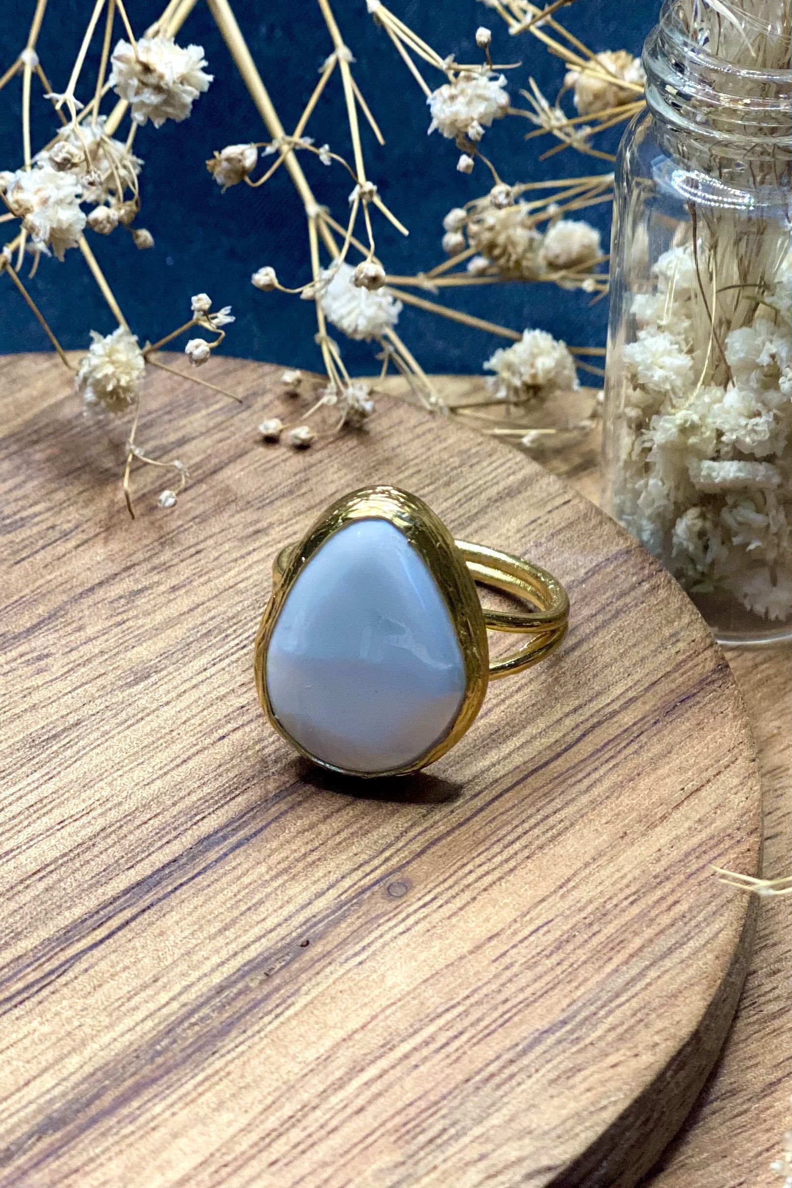 Mira Ring In Pearl