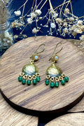 Ila Earrings In Green