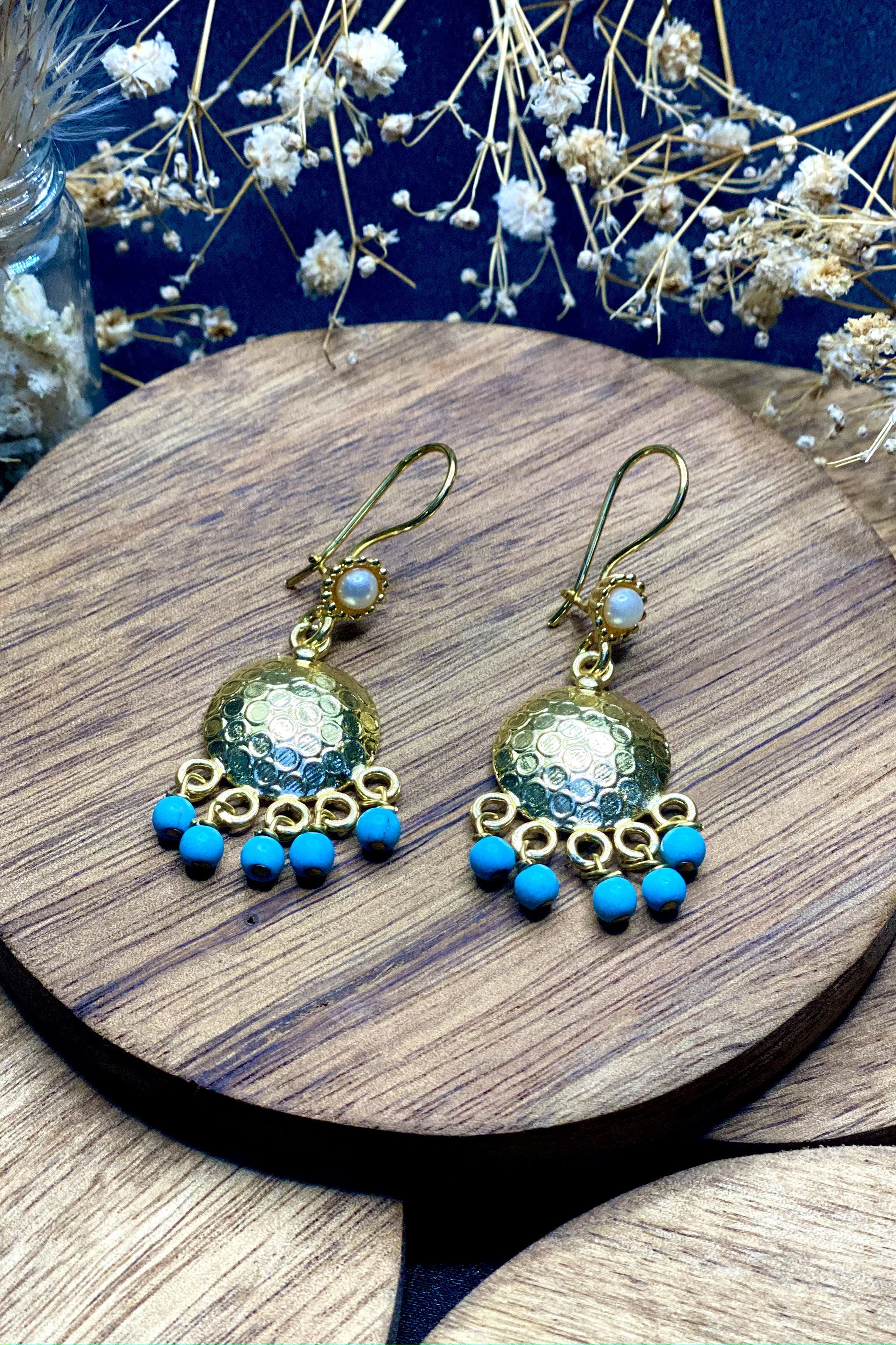 Ila Earrings In Turquoise