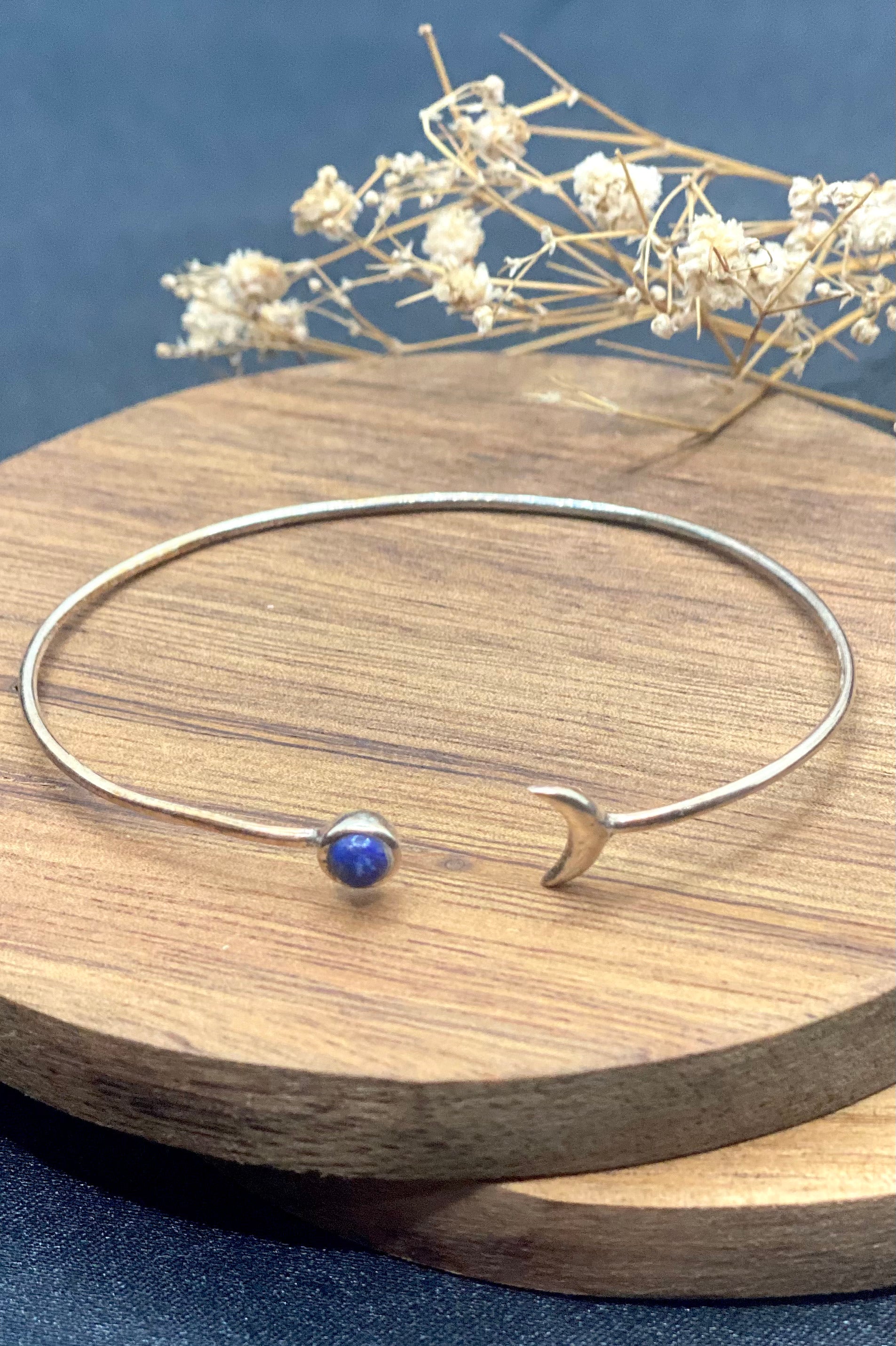 Celestial Bangle In Lapis