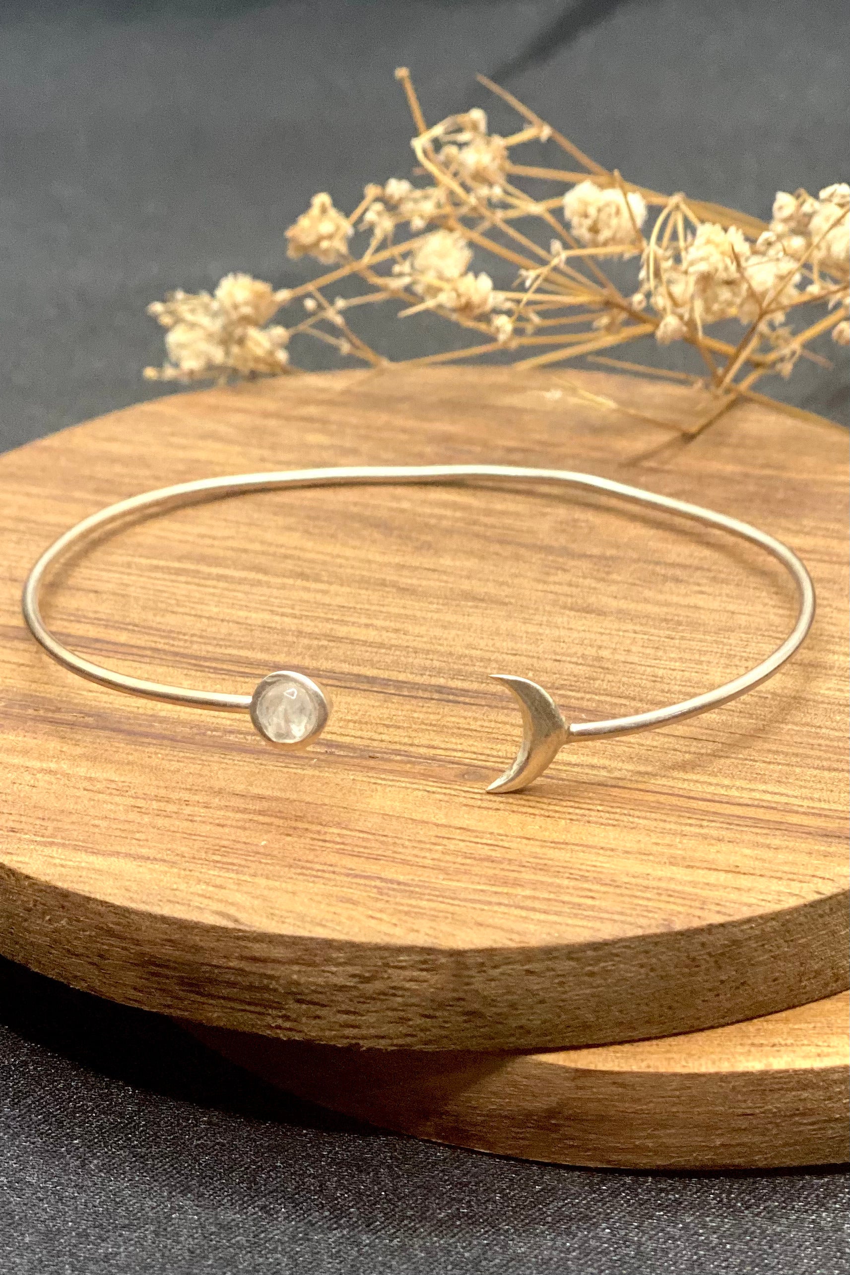 Celestial Bangle In Crystal