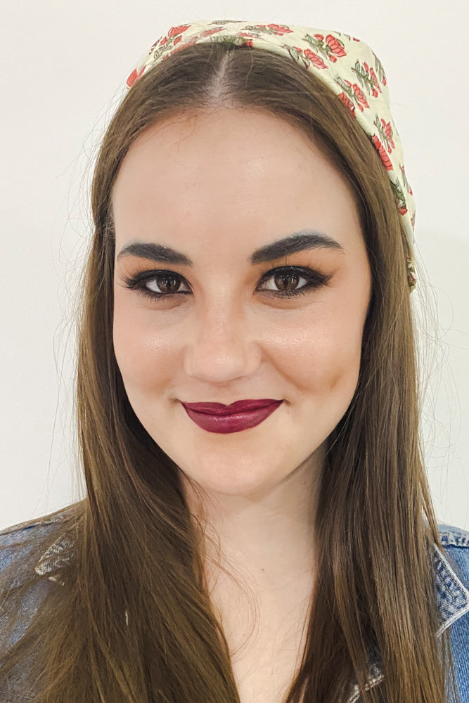 Yellow Tulip Bandana