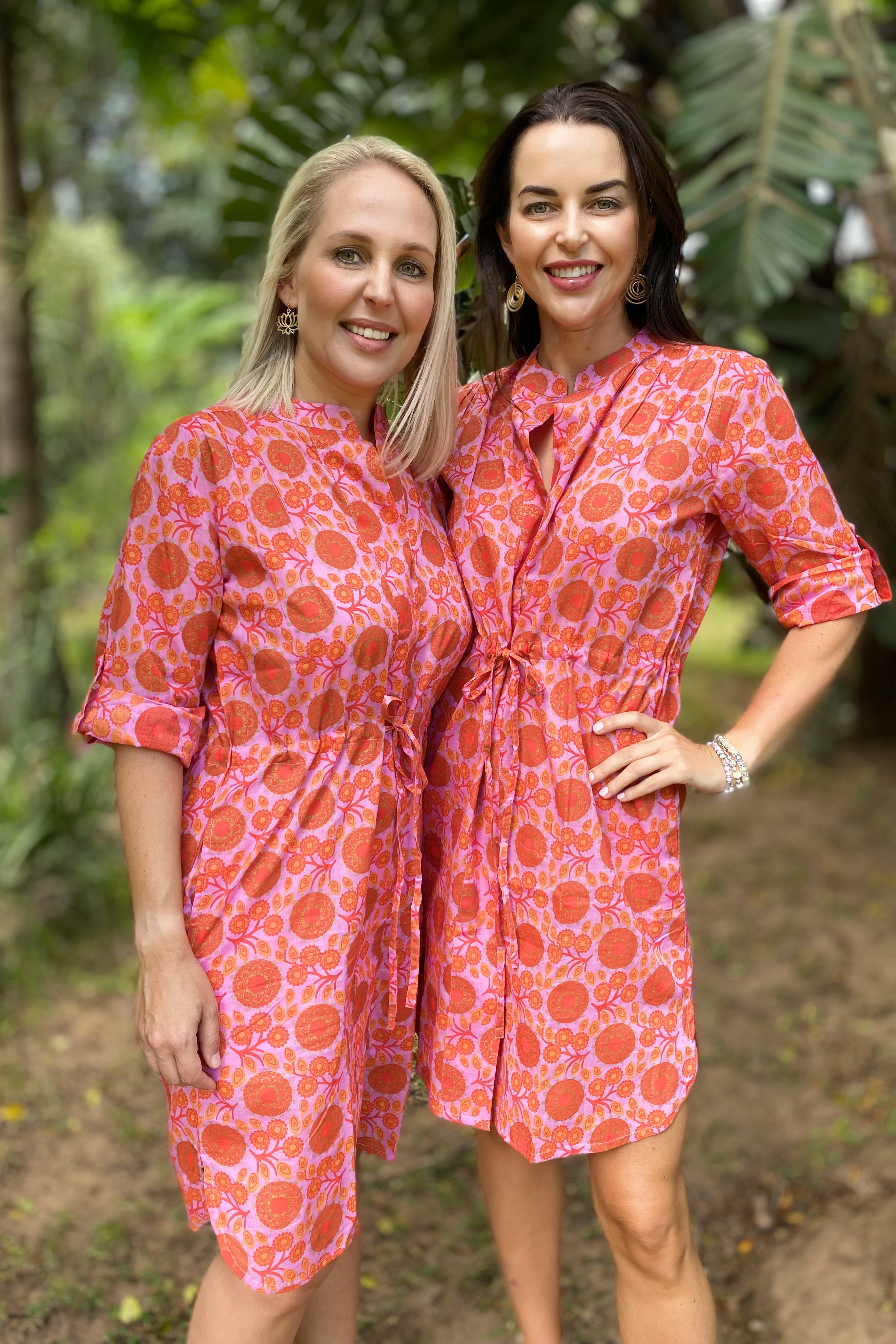 Marigold Dress In Perfect Pink