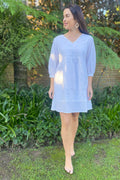 Oleander Dress In White