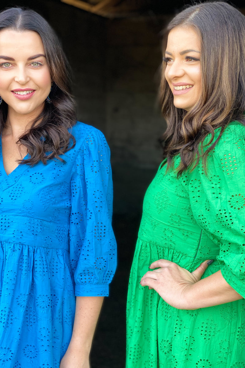 Leya Dress In Apple